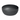 Azzurra Ceramica "Elegance Circle" Lavabo D'Appoggio Tondo Da Diam.40 Cm Nero Opaco - Dabicasa