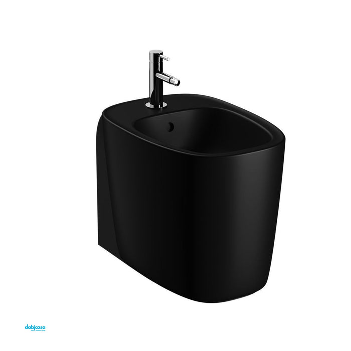 Vitra "Plural" Bidet Da Terra Filo Parete Nero Opaco