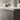 Mobile Bagno Sospeso 100 Cm Due Cassetti Specchio Con Pensile e Illuminazione Led Artesi "KA01" Camoscio/Nickel - Dabicasa