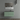 Mobile Bagno Sospeso Cannettato 100 Cm Due Cassetti Un'Anta Lavabo a Dx Specchio Con Lampada Led 70x100 Cm AdattoCasa "Rigo" Verde Salvia/Nero Opaco - Dabicasa
