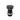 Piletta Universale Clip/Clap Tonda C/Troppo Pieno e Tappo In Ceramica Nero Opaco 1"1/4. - Dabicasa