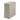 Portabiancheria Salvaspazio 70 Lt Gedy "Ambrogio" Beige - Dabicasa