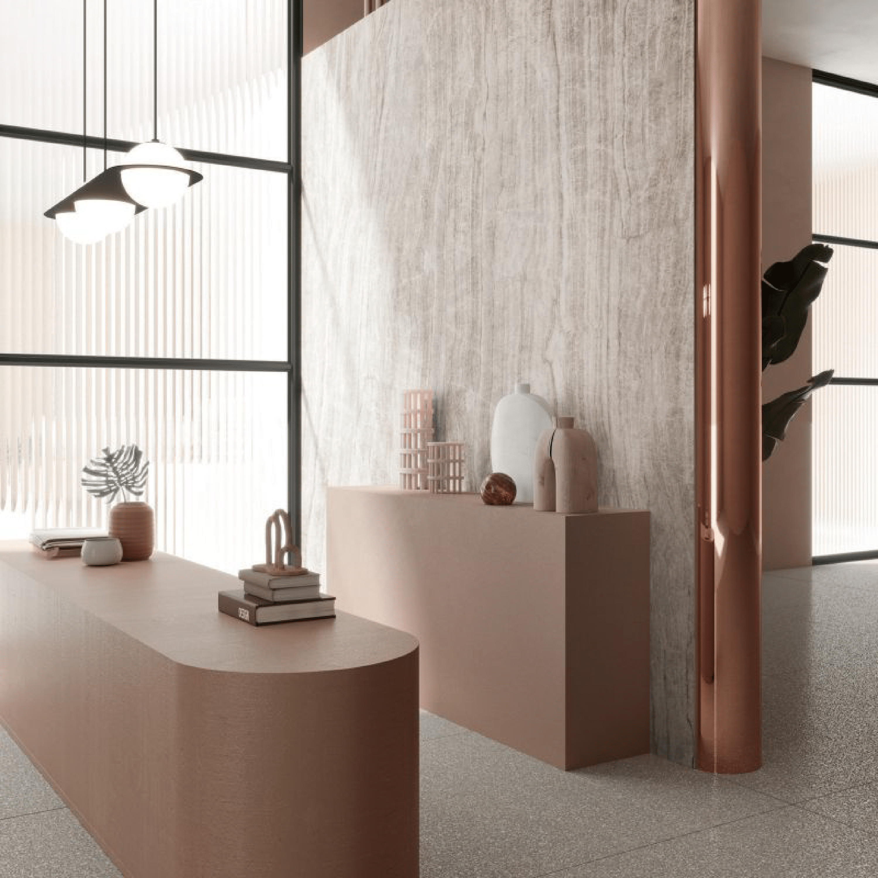 Abk Group Industrie Ceramiche Rettificato 60x120 Cm "Sensi Gems" Taj Mahal