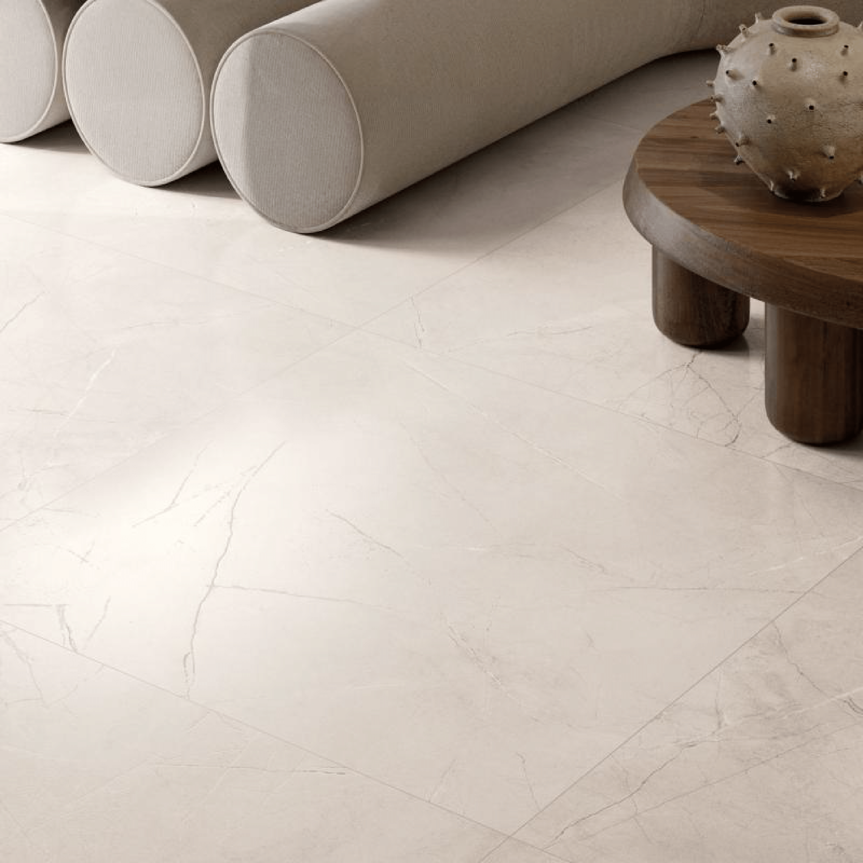 Abk Group Industrie Ceramiche Rettificato 60x120 Cm "Sensi 900" Pulpis Ivory