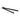 Portasalviette a Parete Due Bracci 37,5 Cm Gedy "Lounge" Nero Opaco