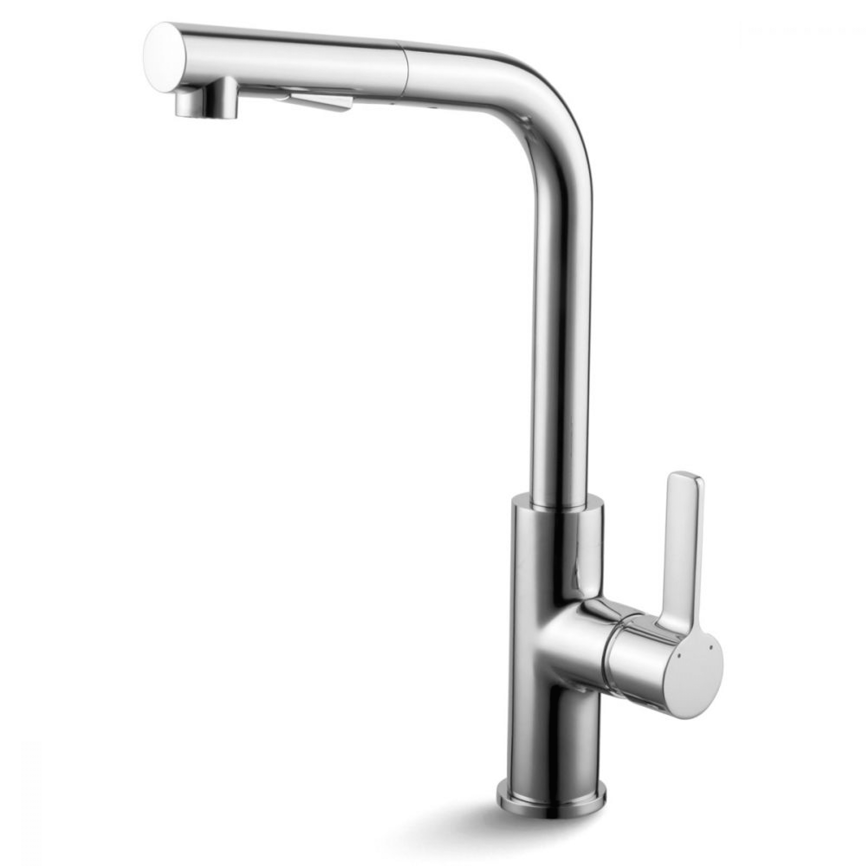 Miscelatore Lavello Estraibile Karag "2546" Cromo Lucido