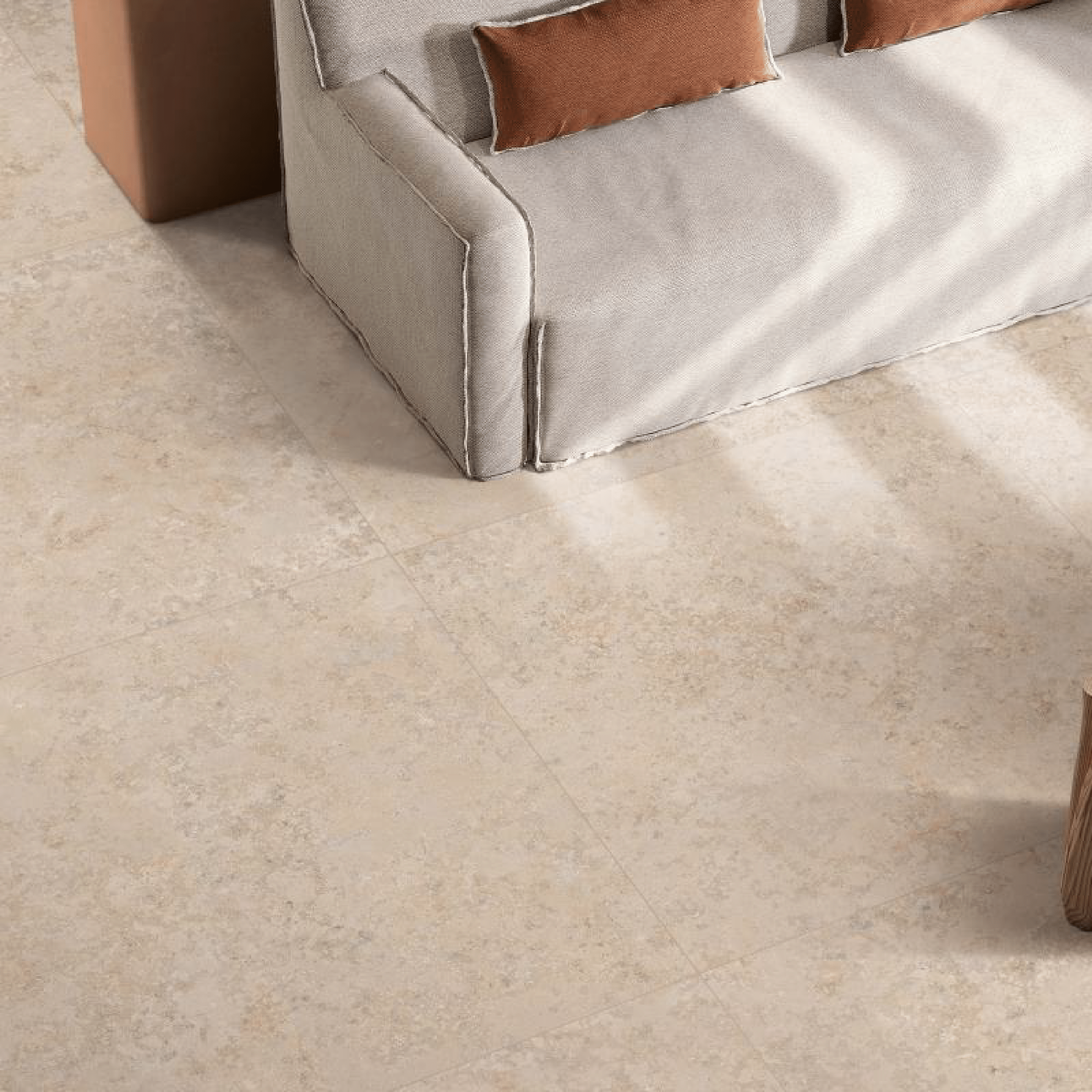 Abk Group Industrie Ceramiche Rettificato 60x120 Cm "Poetry Stone Reloaded" Jura Sand