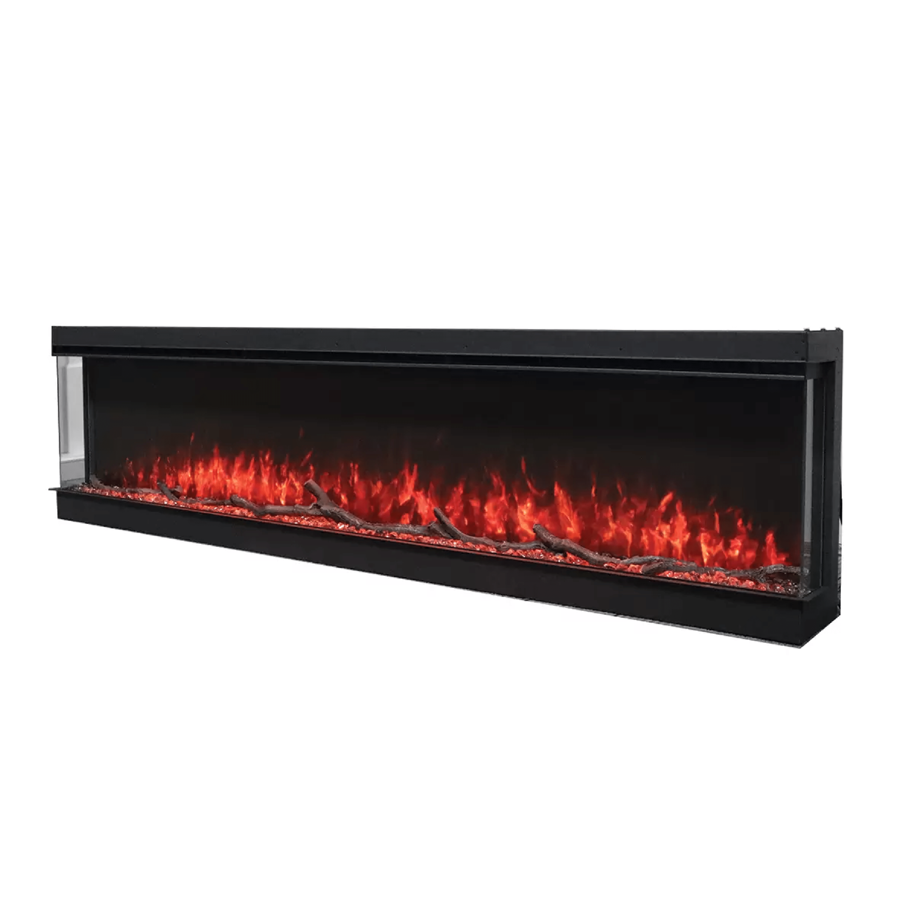 Camino Elettrico Ad Incasso Da 130 Cm British Fire "Lecce"