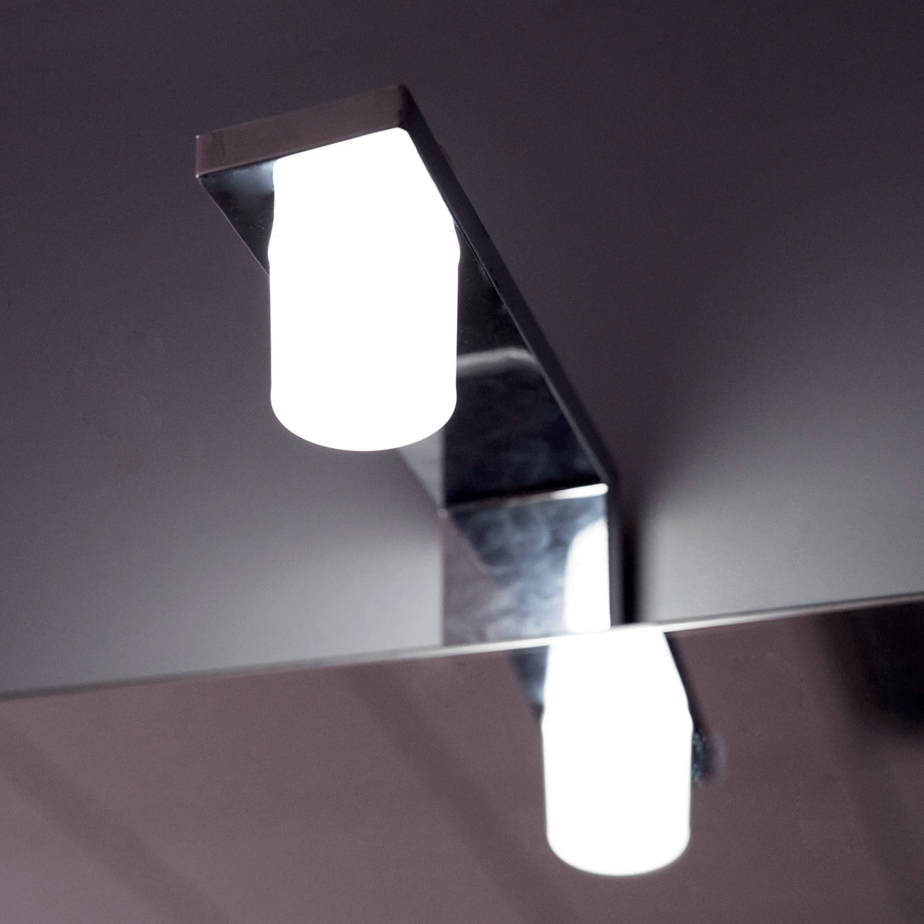 Lampada Led 15,5 Cm Savini Due "Venus" Cromo Lucido