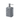 Set 3 Accessori D'Appoggio Gedy "Aries" Grigio