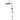 Colonna Doccia Con Kit Doccetta e Deviatore a 2 Vie Feridras "Platinum" Cromo Lucido