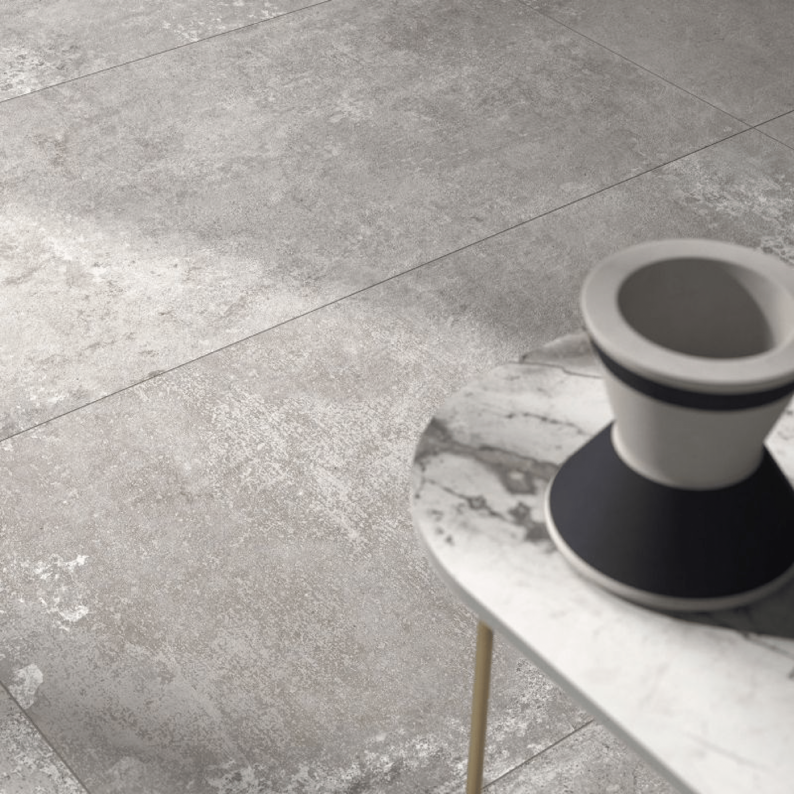 Abk Group Industrie Ceramiche Rettificato 60x120 Cm "Ghost" Grey