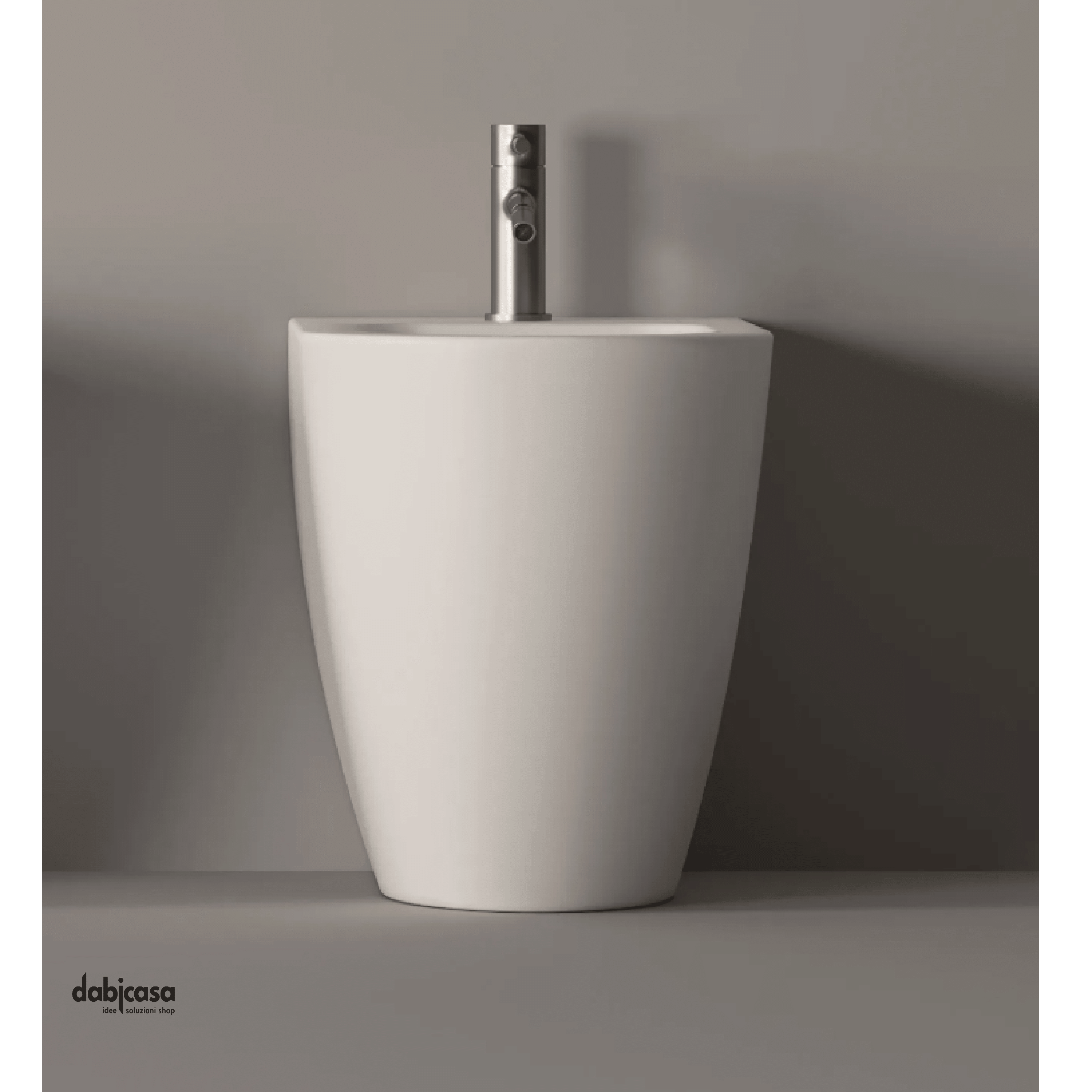 Alice Ceramica "Form" Bidet Da Terra Filoparete Bianco Opaco