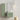 Mobile Bagno Sospeso Cannettato 60 Cm Due Cassetti Specchio Con Lampada Led 70x60 Cm AdattoCasa "Rigo" Verde Salvia