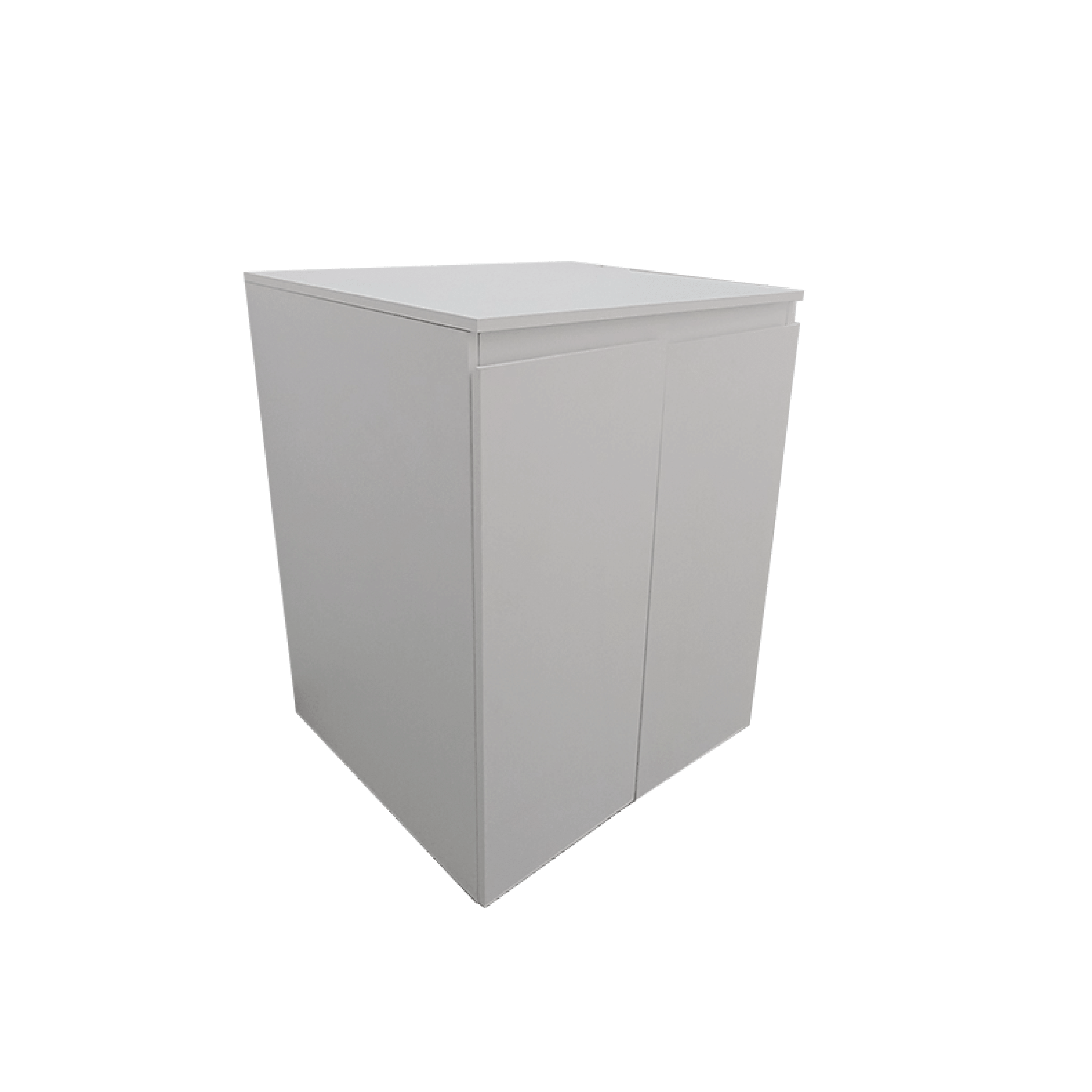 Mobile Per Lavatrice 70x66 Cm Due Ante "Ade" Larice Bianco