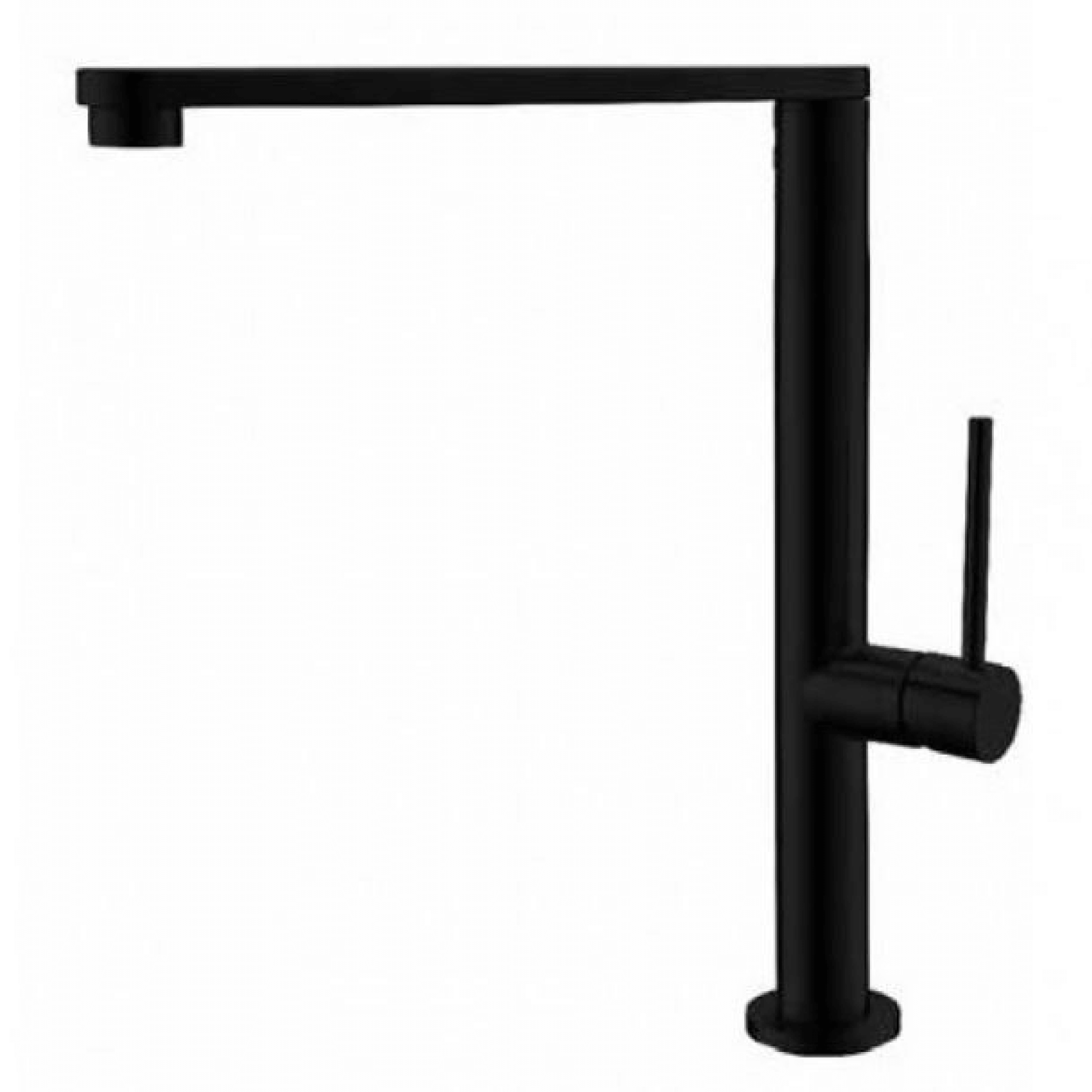 Miscelatore Lavello Monoforo Karag "Monica" Nero Opaco