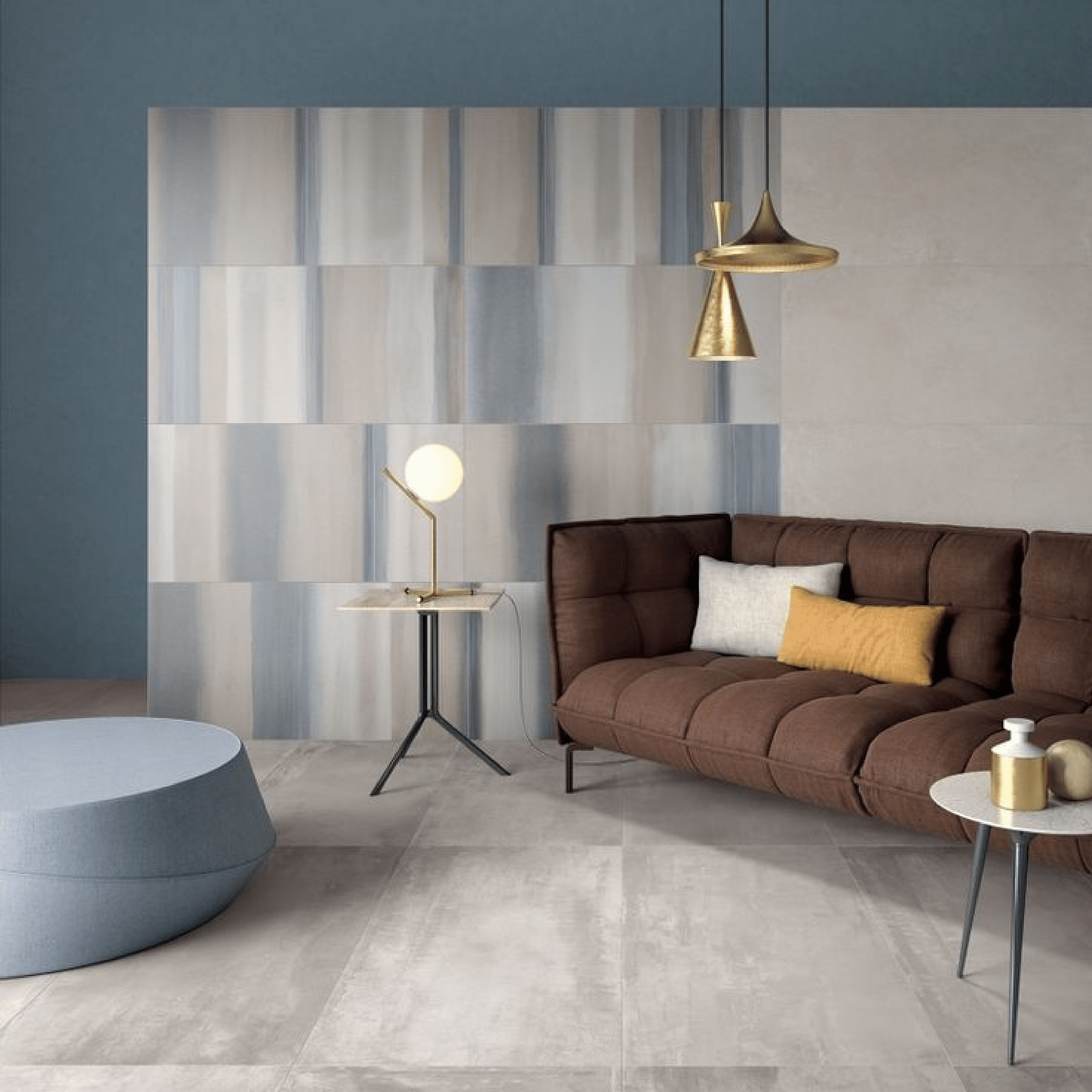 Abk Group Industrie Ceramiche Rettificato 60x120 Cm "Do Up" Reverse Sky