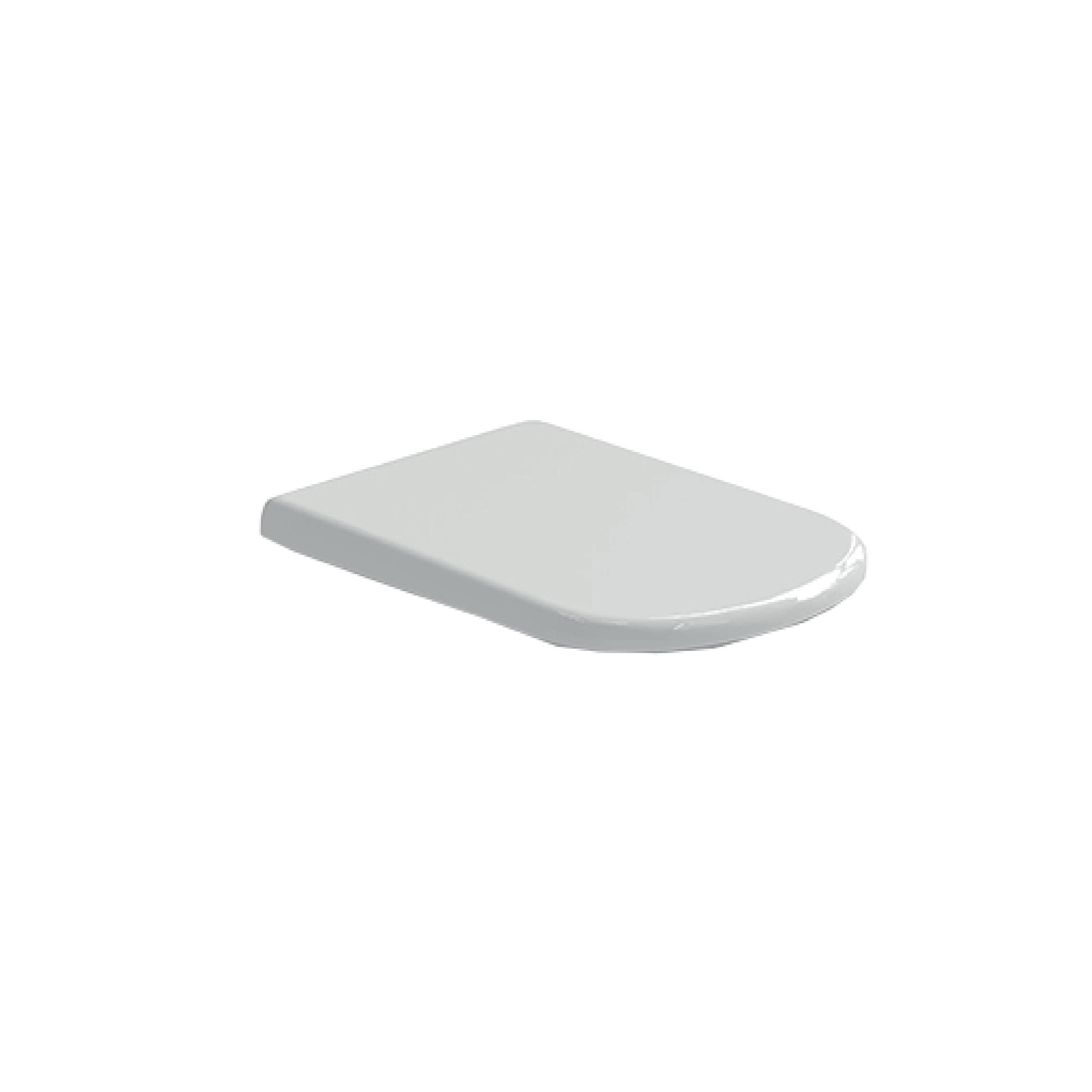 Copriwater Soft-Close Azzurra Ceramica "Aurea" Bianco Lucido