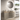 Mobile Bagno Sospeso Curvo 120 Cm Due Cassetti Un'Anta Specchio Retroilluminato Tondo Diam.90 Cm Savini "Sfera Sx"