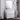 Mobile Bagno a Terra 60 Cm Due Cassetti Specchio Con Lampada Led 60x70 Cm Savini Due "Lione" Bianco Legno/Bianco