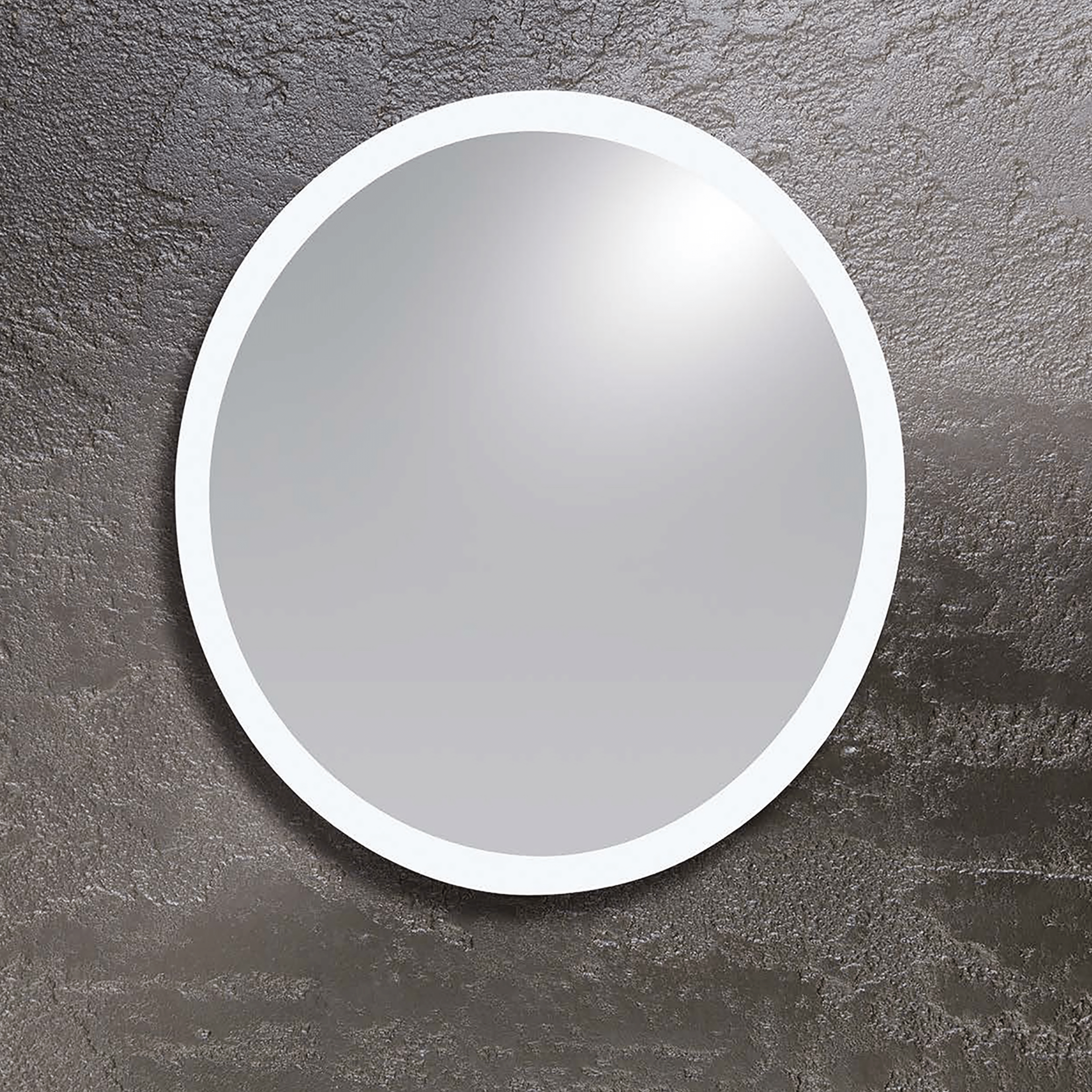Specchio Tondo Diametro 80 Con Illuminazione Led Feridras "Art"