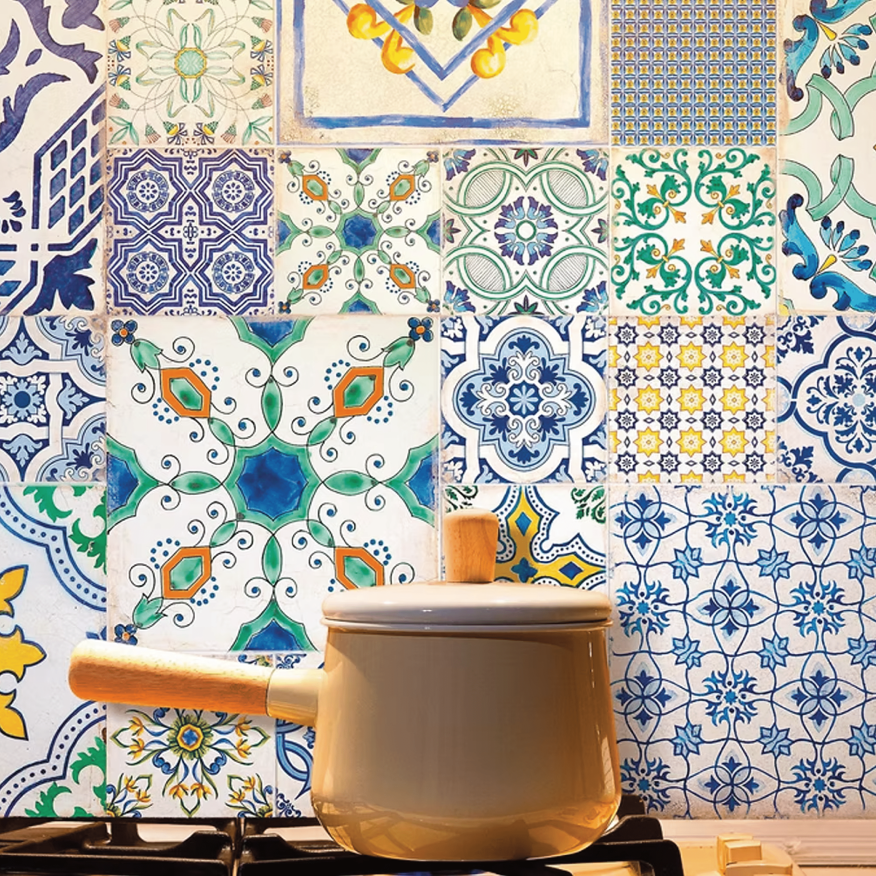 Savoia Italia Rettificato 30x60 Cm "Vietri" Decoro Capaccio Color Mix