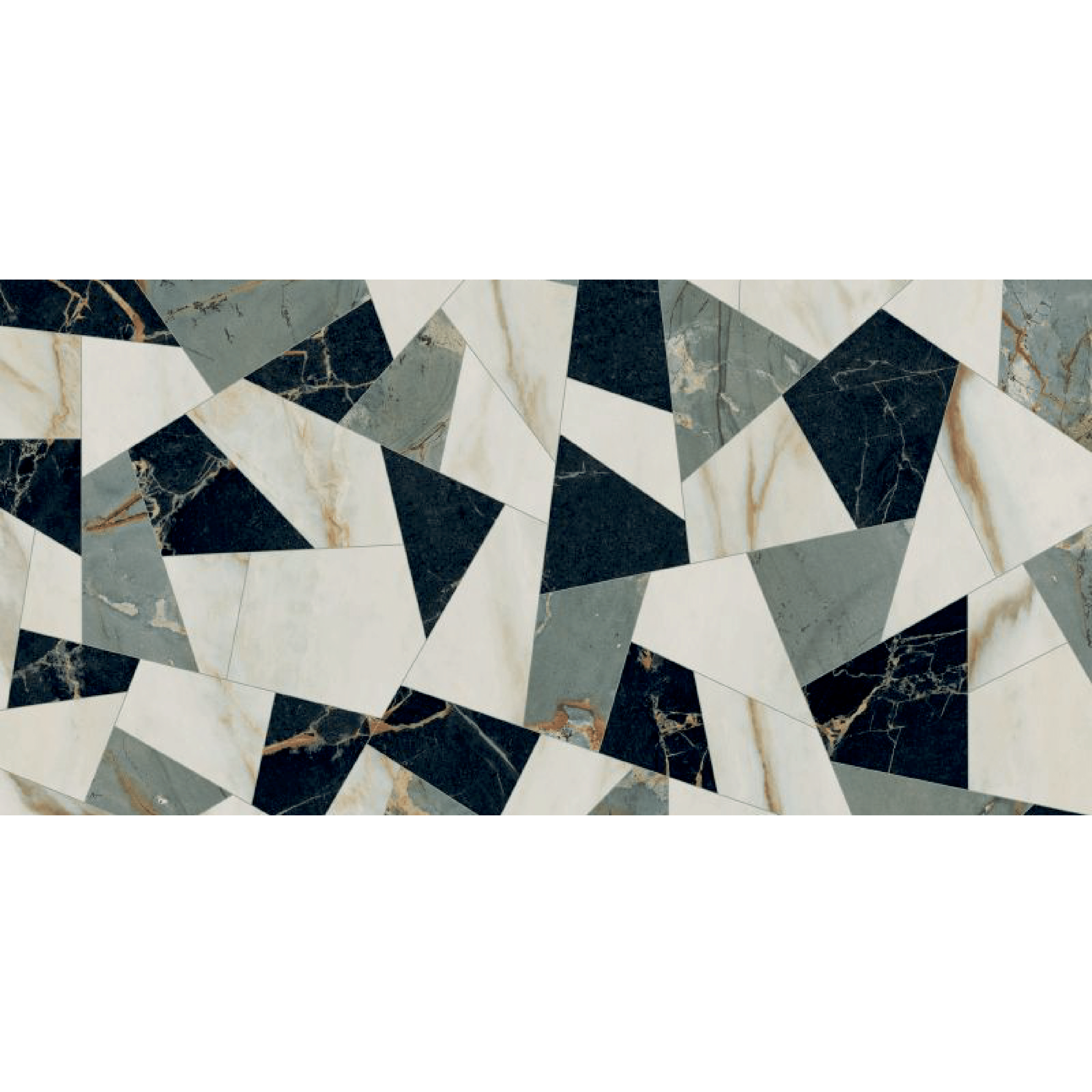 Abk Group Industrie Ceramiche Rettificato 60x120 Cm "Sensi Signoria" Opus Calacatta Lux