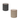 Set 2 Accessori D'Appoggio Feridras "London" Tortora/Grigio
