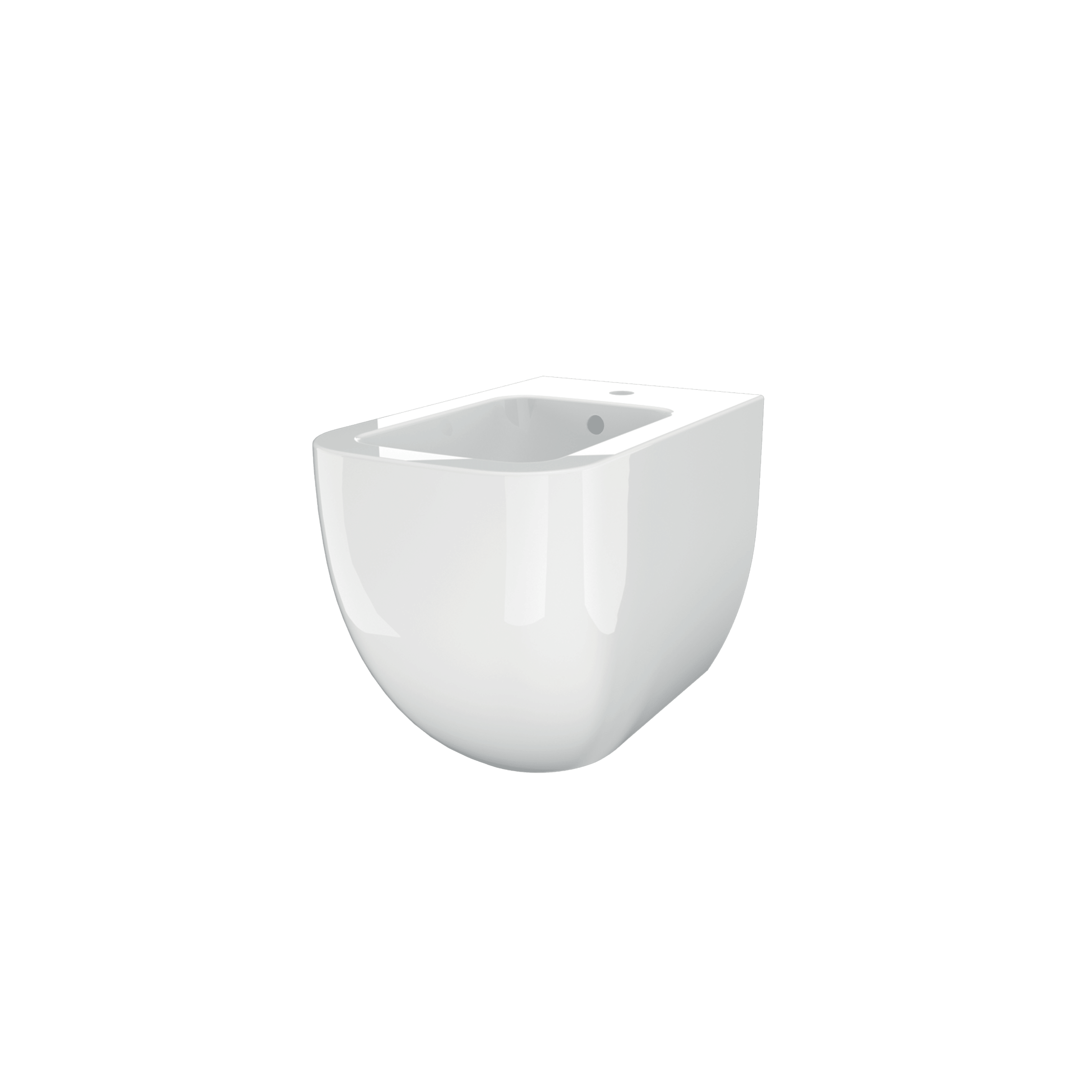 Bidet a Terra SDR Ceramiche "Neos" Bianco Lucido