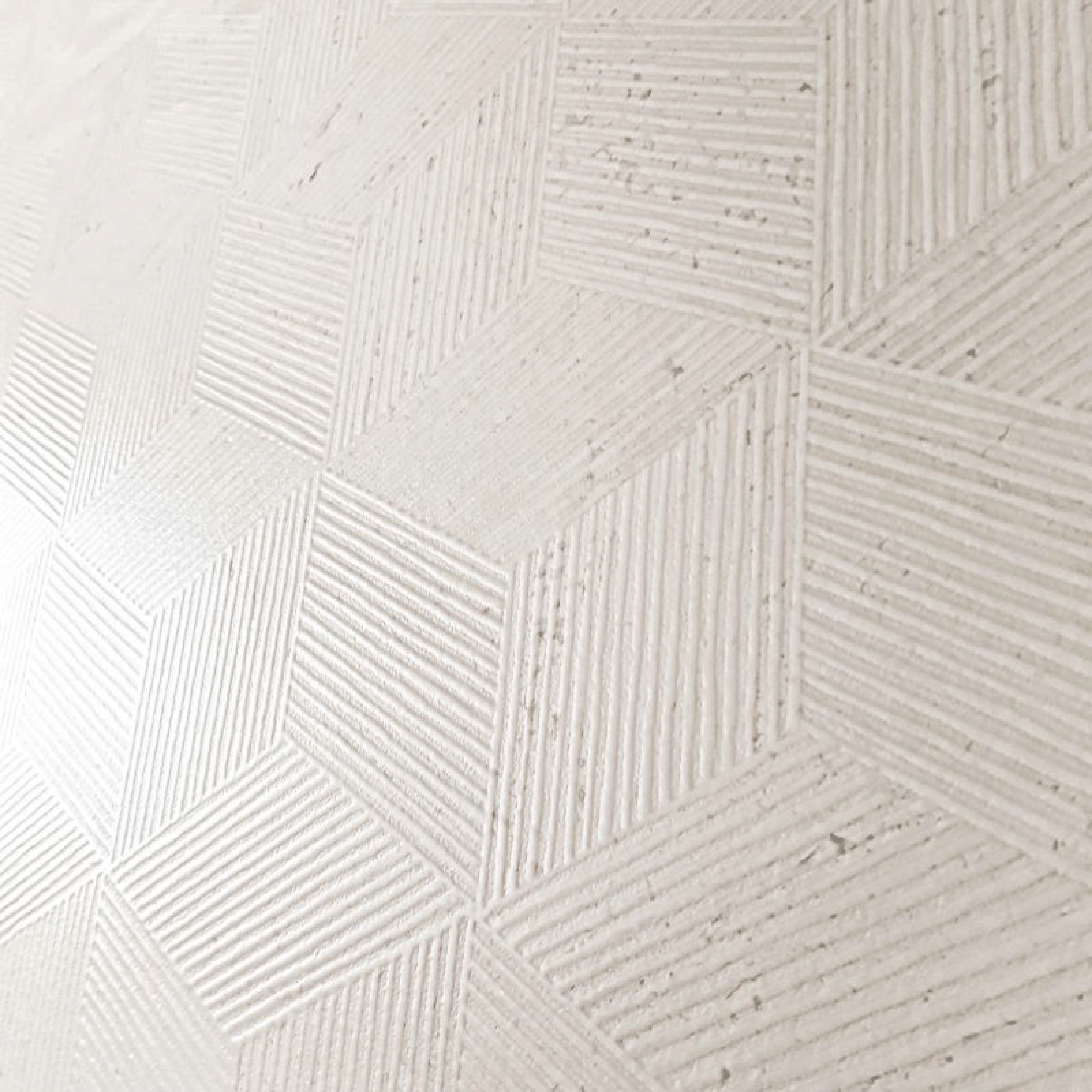 Abk Group Industrie Ceramiche Rettificato 60x120 Cm "Sensi Roma" Cube White 3D Tech