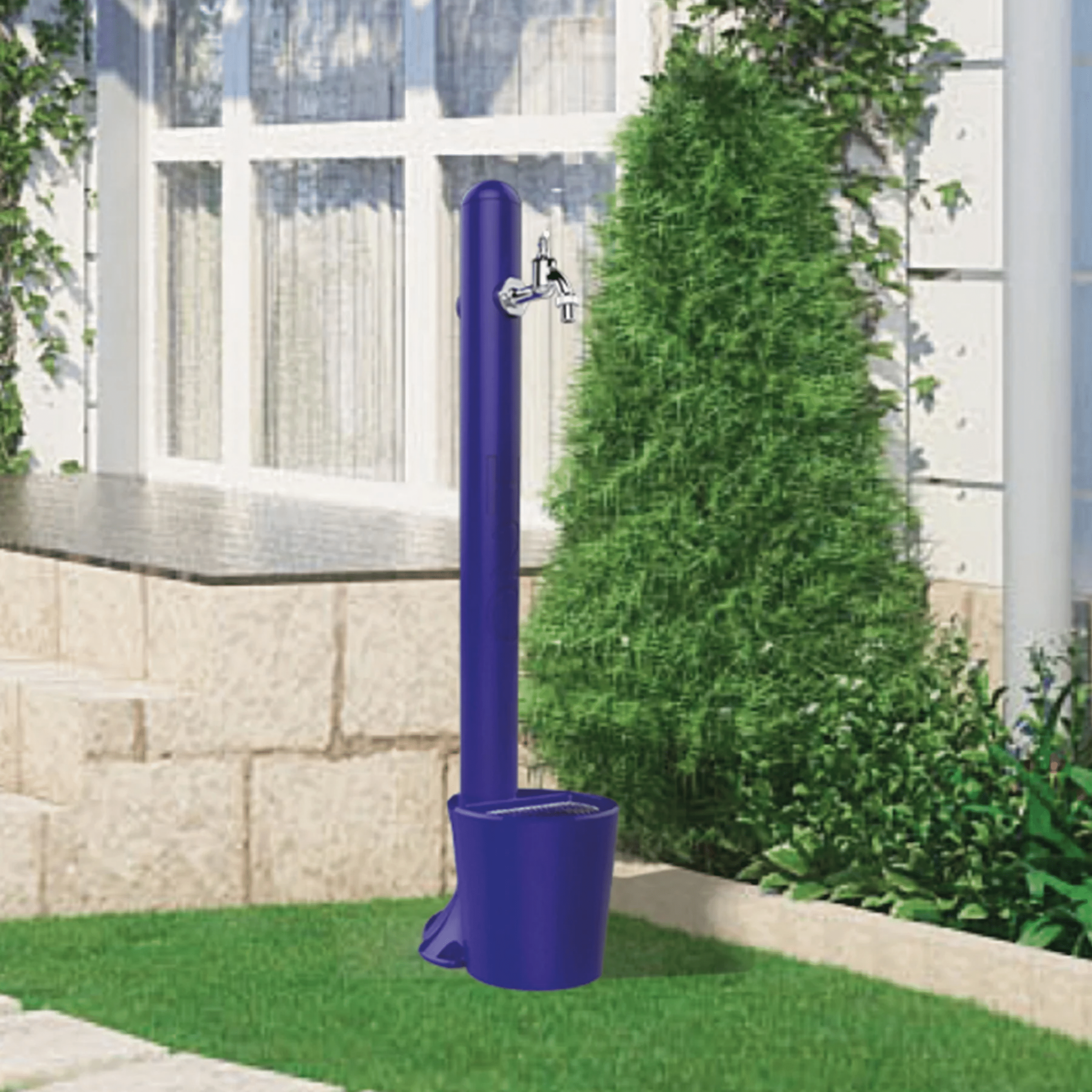 Fontana Tradizionale Per Esterno Con Rubinetto e Cestello Arkema "H20 GH115/20"