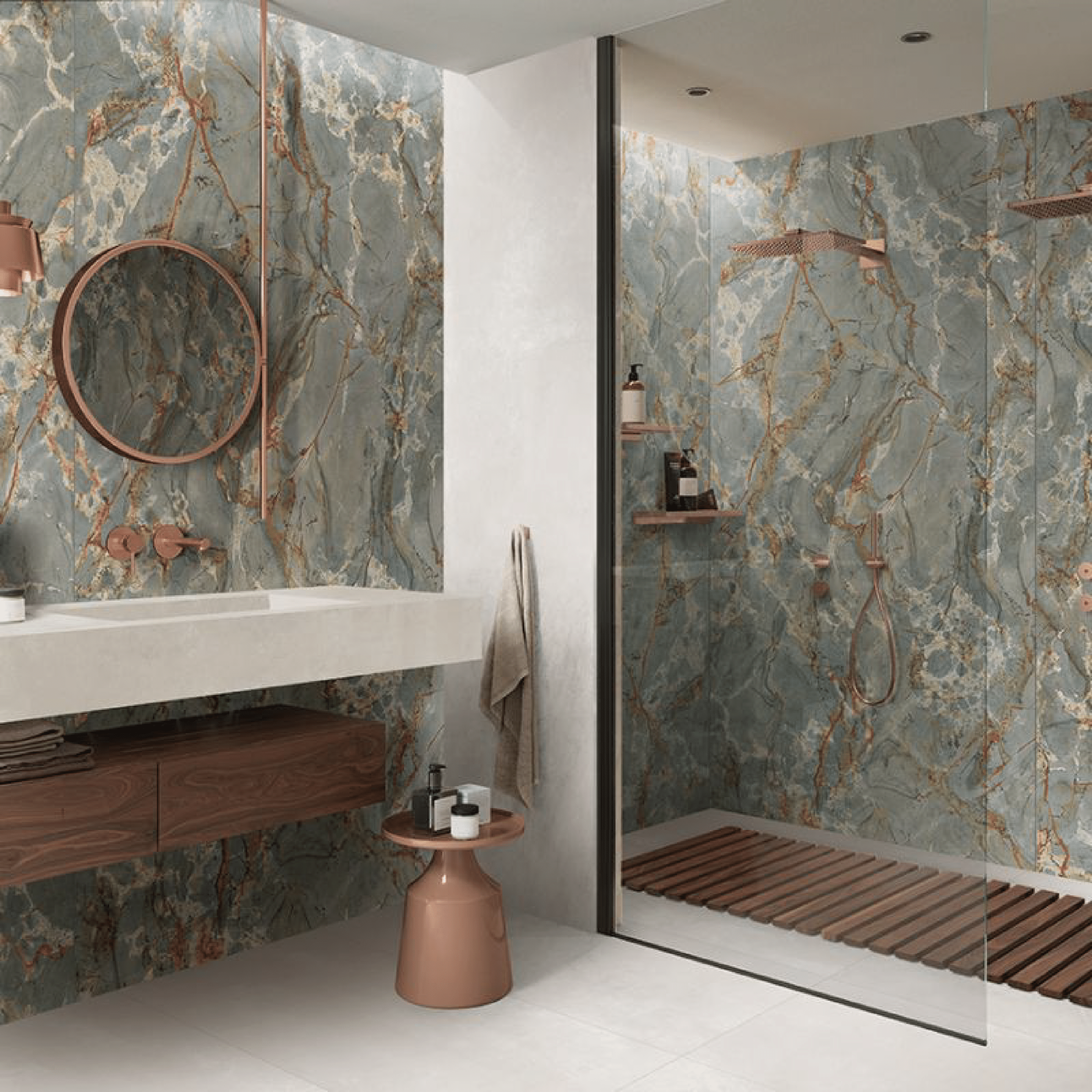 Abk Group Industrie Ceramiche Rettificato 60x120 Cm "Sensi Signoria" Roma Imperiale Naturale