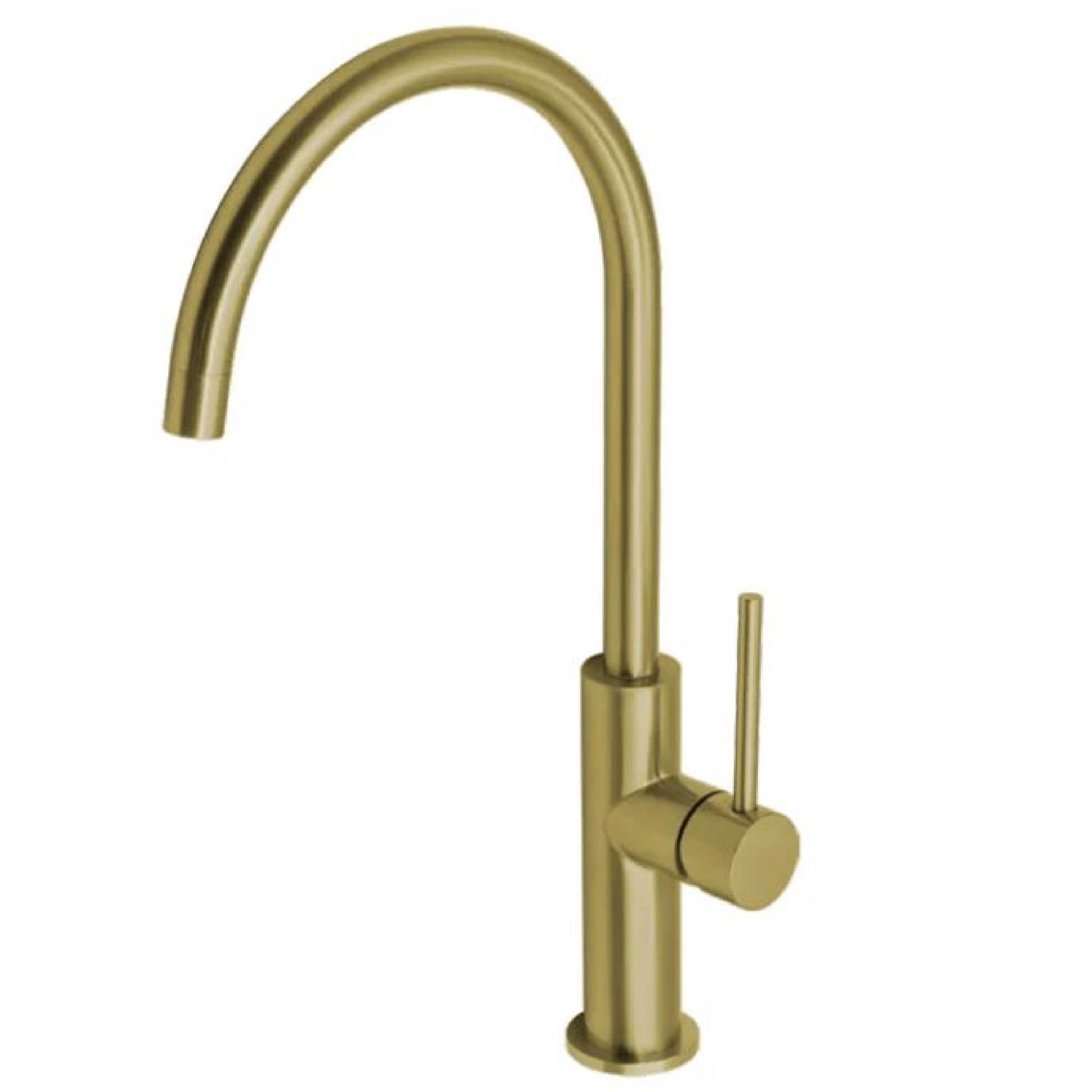 Miscelatore Lavello Monoforo Karag "Thea" Oro Spazzolato