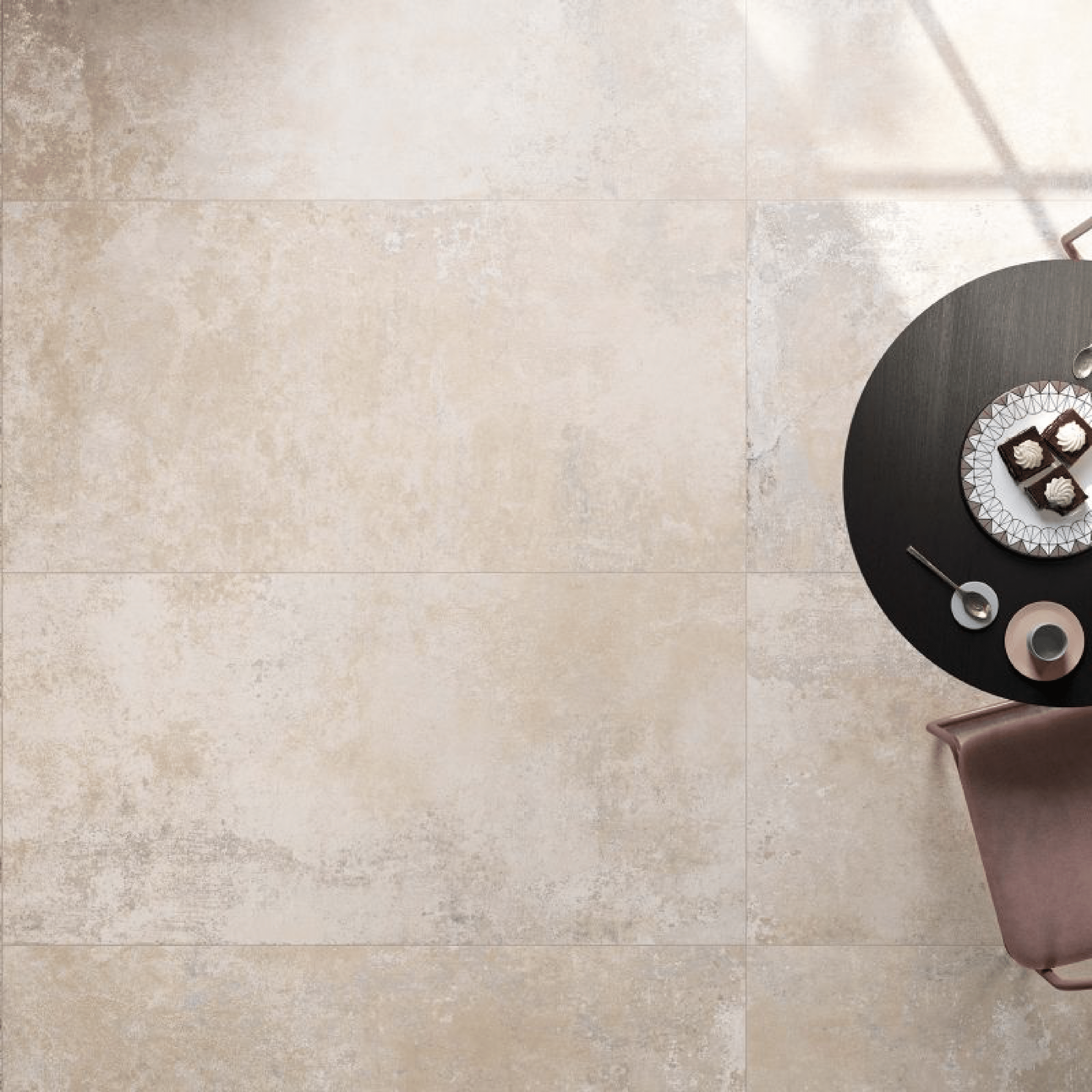 Abk Group Industrie Ceramiche Rettificato 60x120 Cm "Ghost" Clay