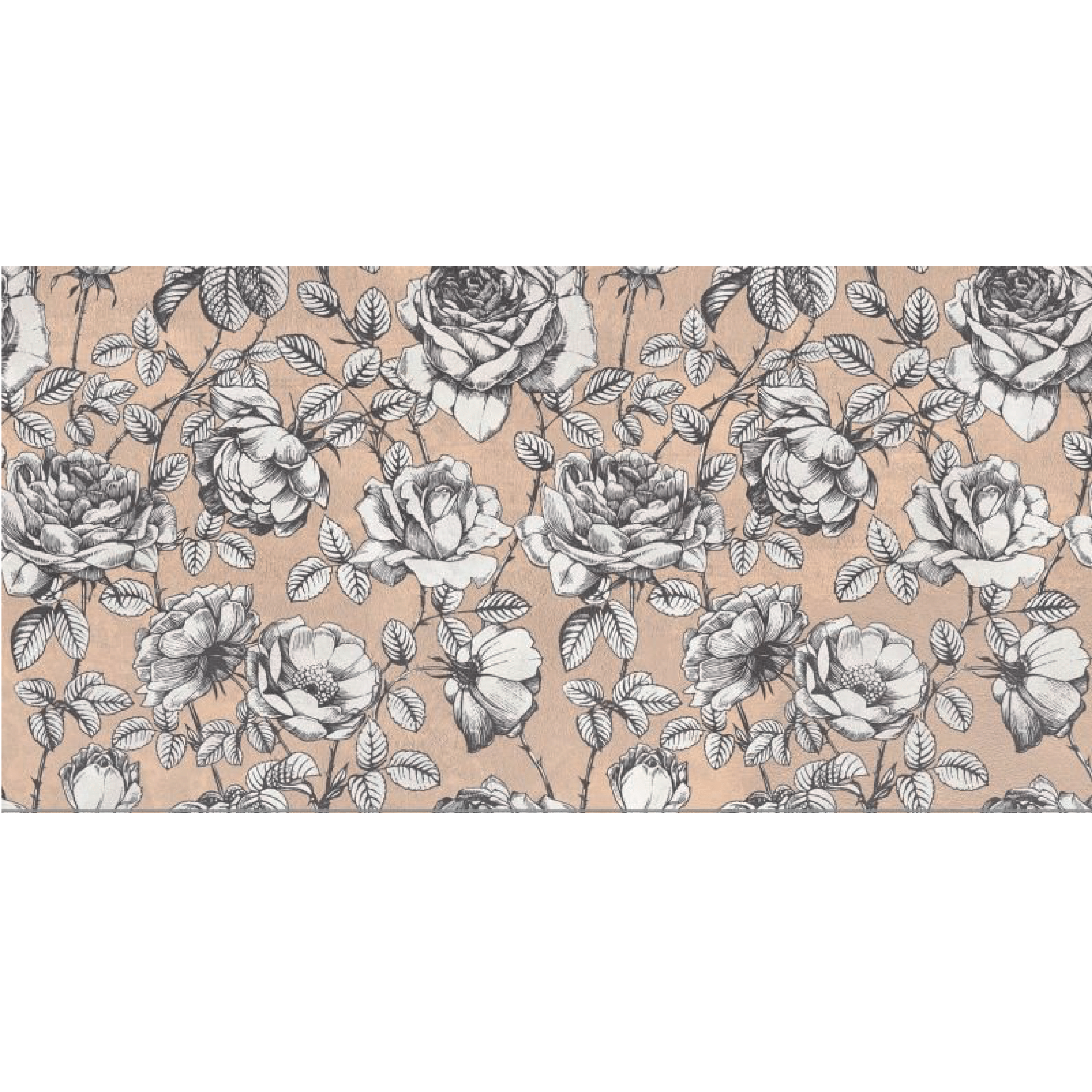 Abk Group Industrie Ceramiche Rettificato 60x120 Cm "Wide&Style Mini" Roses