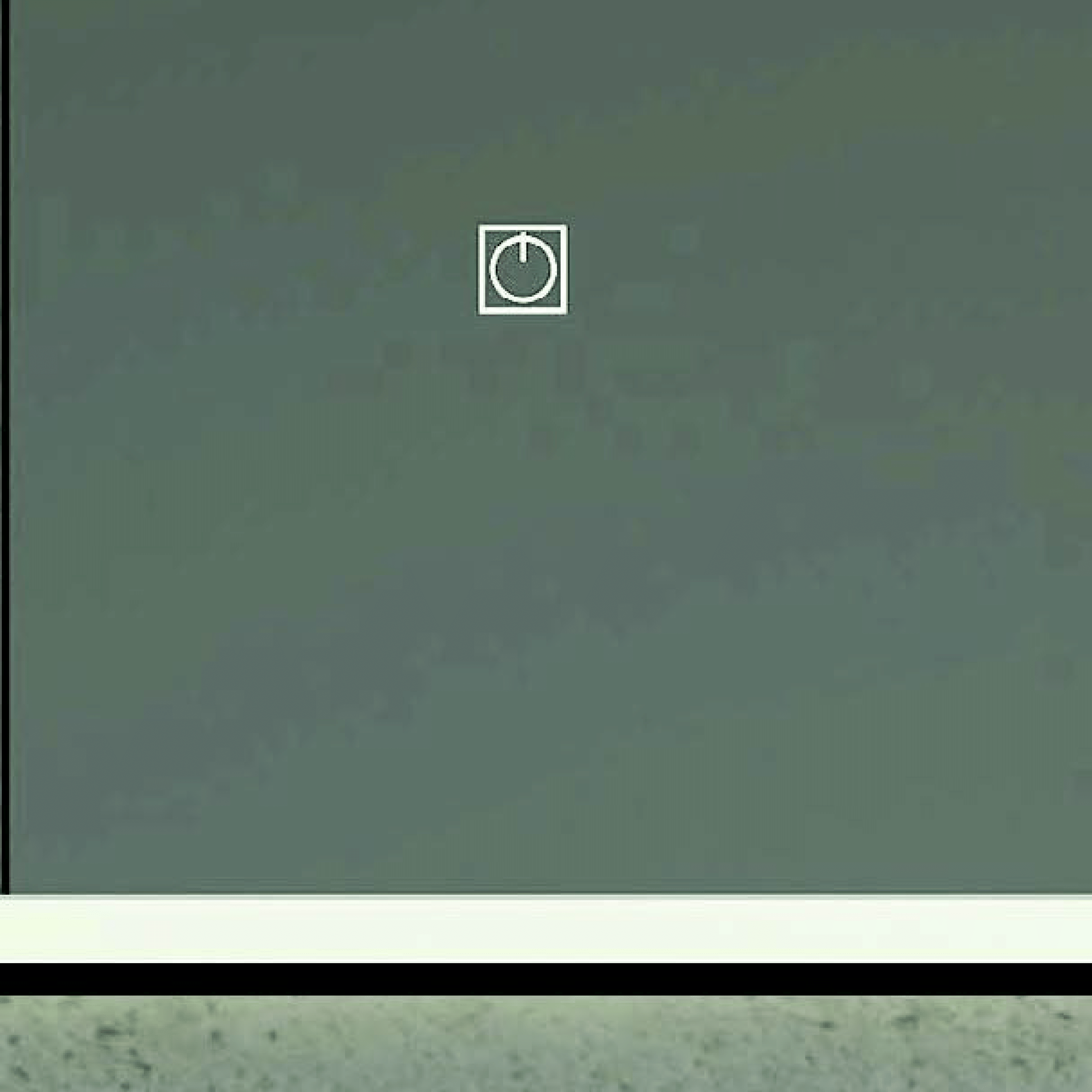 Specchio Rettangolare Illuminazione Frontale 50x90 Con Touch Accensione e Tasto Antifog "Physis" Nero