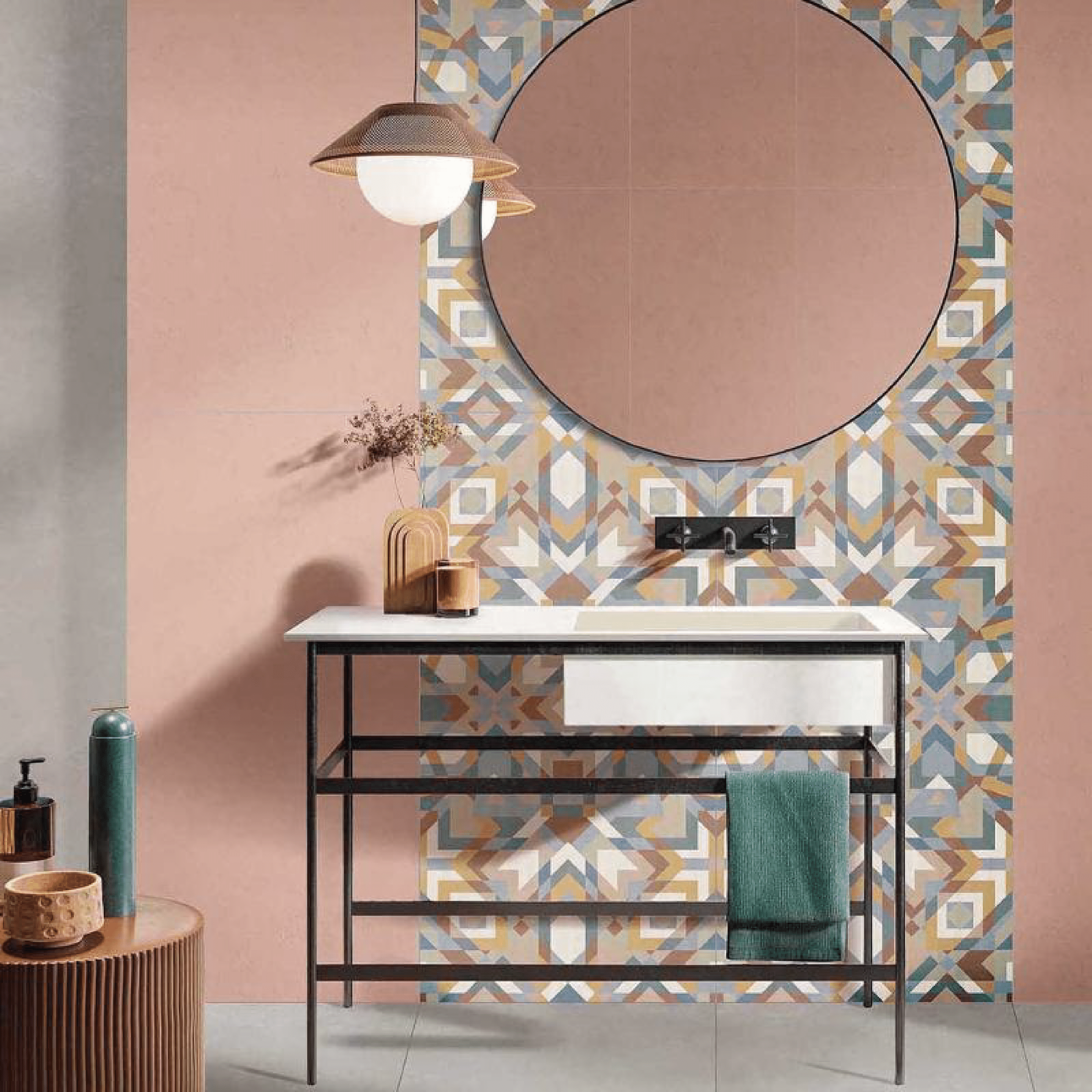 Abk Group Industrie Ceramiche Rettificato 60x120 Cm "Wide&Style Mini 2" Amplify