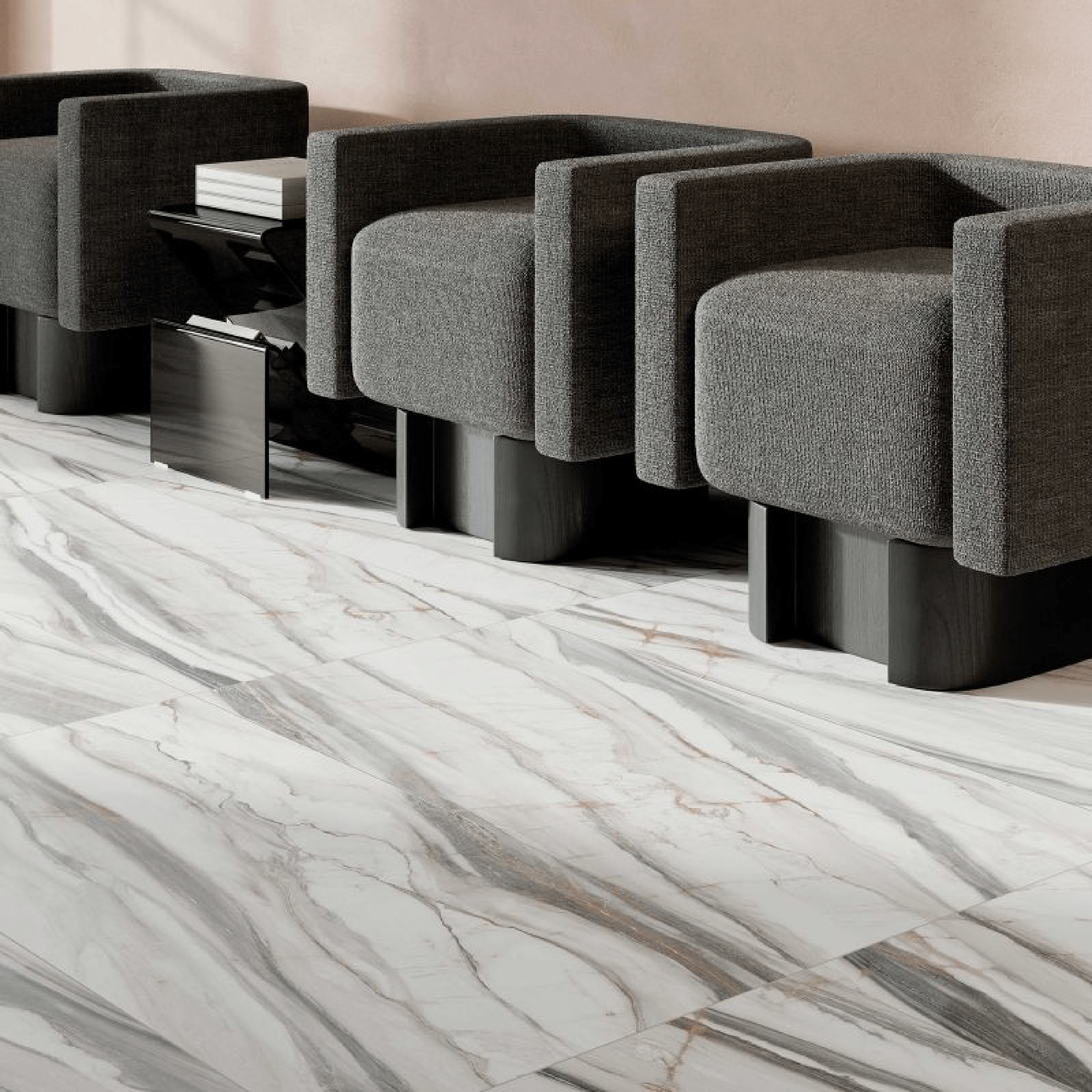 Abk Group Industrie Ceramiche Rettificato 60x120 Cm "Sensi 900" Oyster White