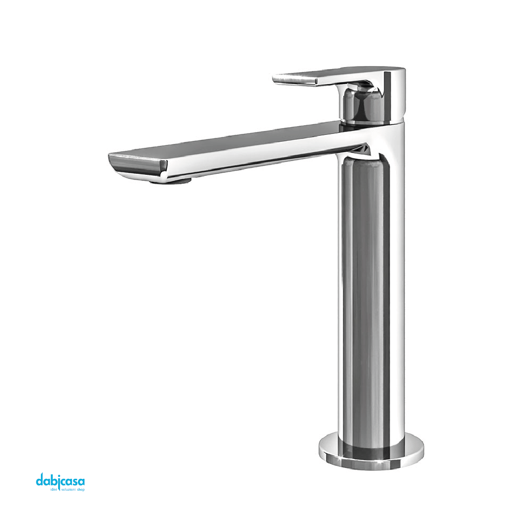 Geda "Jago" Miscelatore Lavabo Medio C/Scarico Click-Clack Universale Finitura Cromo Lucido