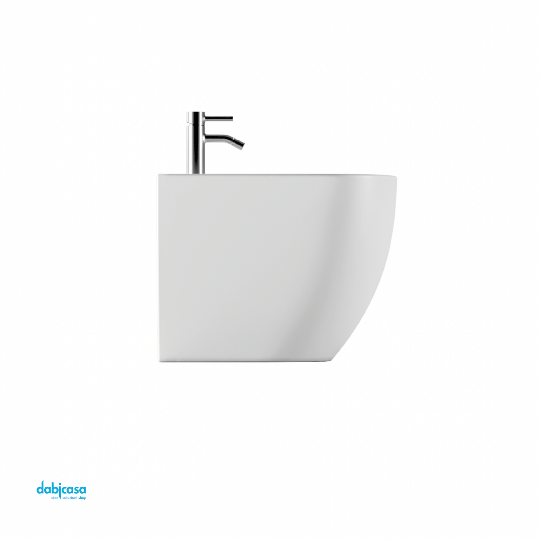 Alice Ceramica " Form" Bidet Terra Filoparete Bianco Lucido