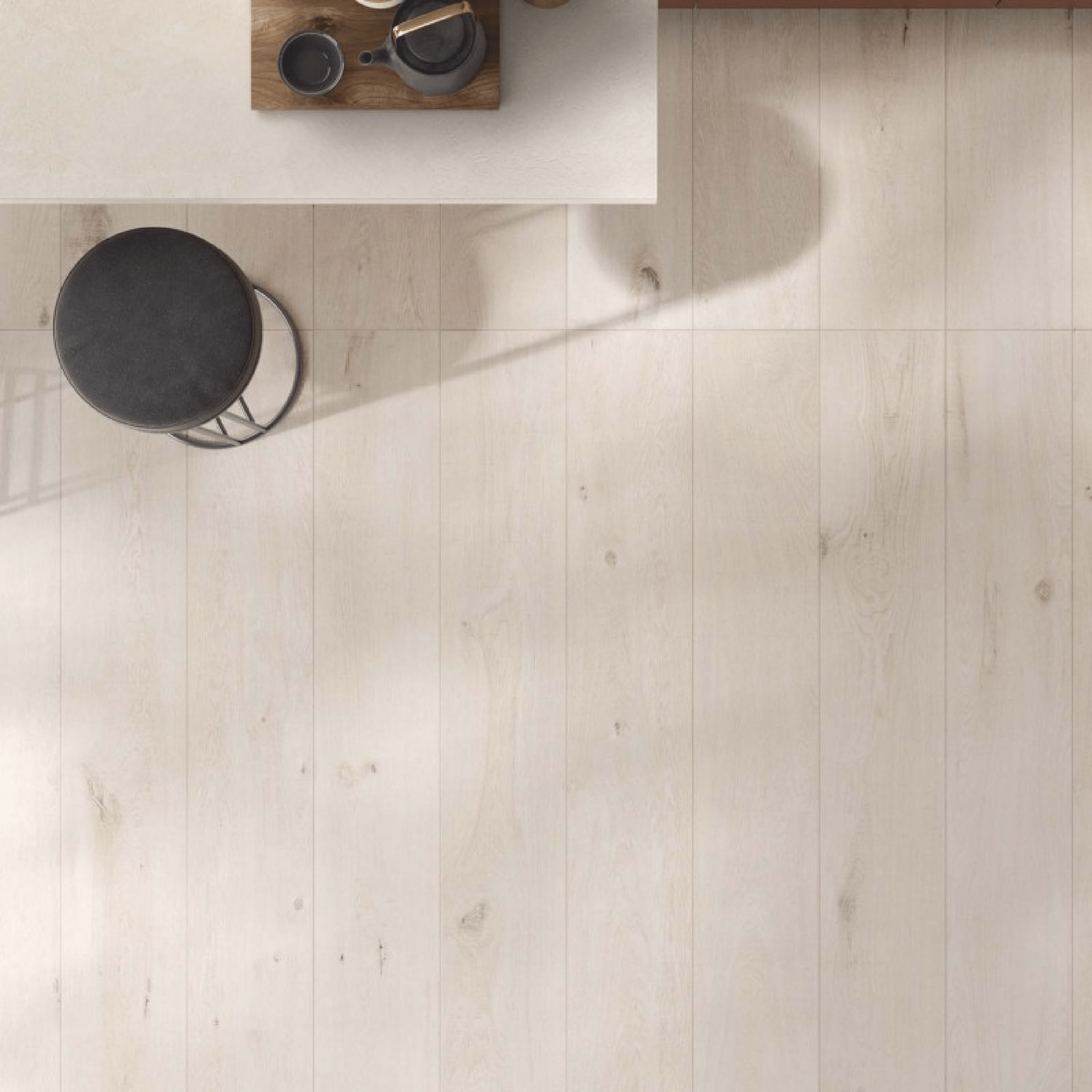 Abk Group Industrie Ceramiche Rettificato 20x120 Cm "Crossroad Wood" White