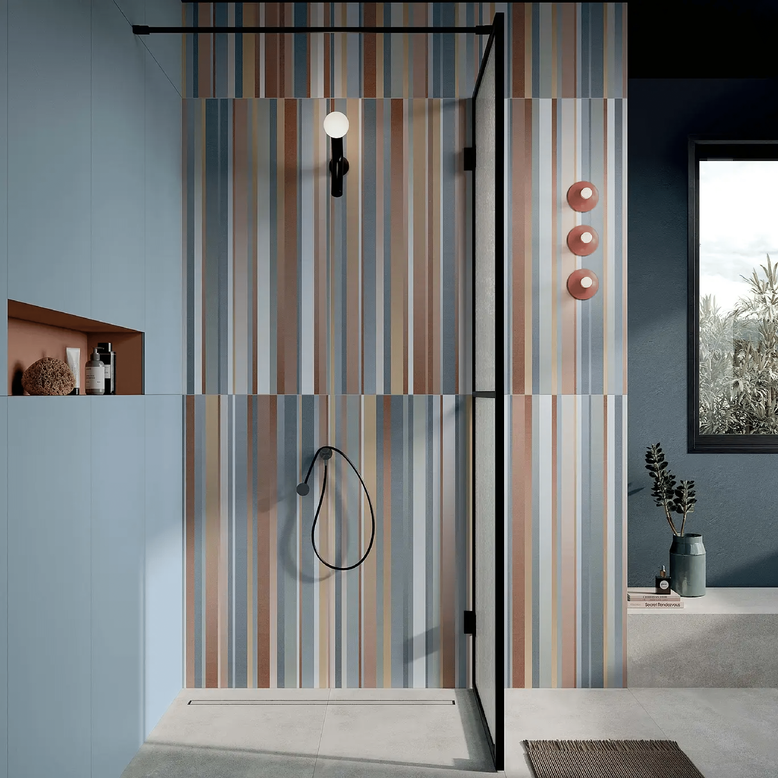Abk Group Industrie Ceramiche Rettificato 60x120 Cm "Wide&Style Mini 2" Riviera