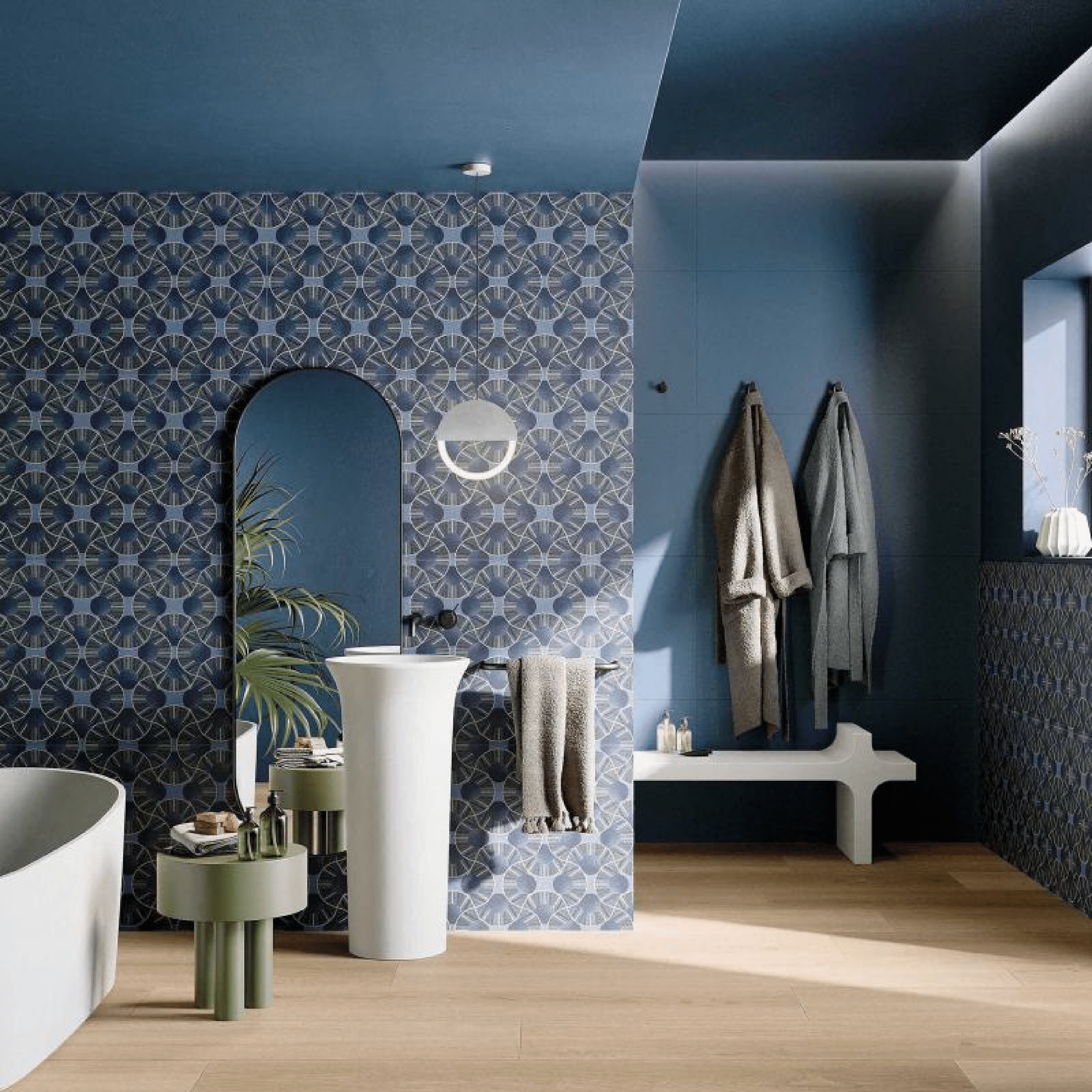 Abk Group Industrie Ceramiche Rettificato 60x120 Cm "Wide&Style Mini 2" Refined