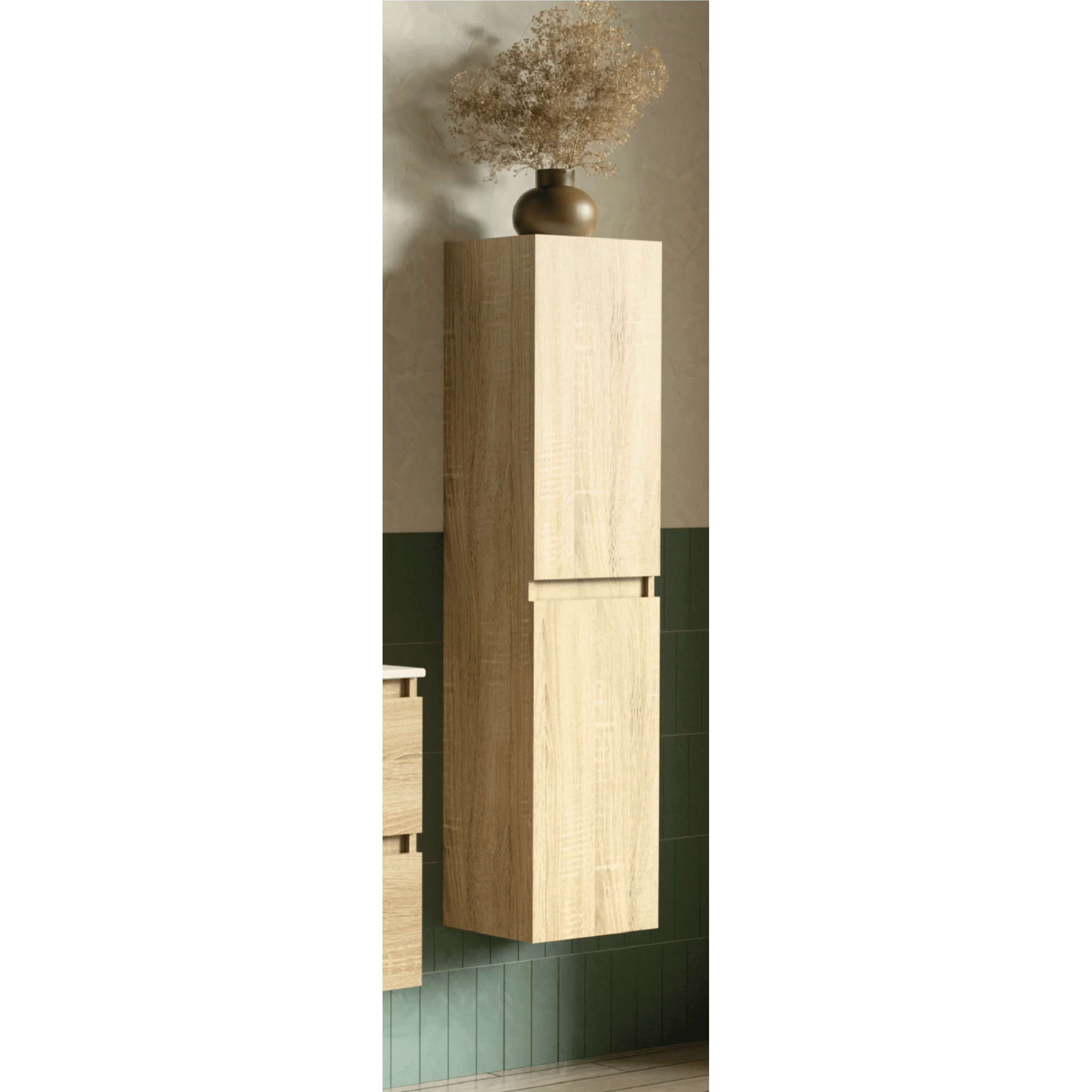 Pensile Portaoggetti 125 Cm Due Ante Esseci Arredo Bagno "Vulcano"