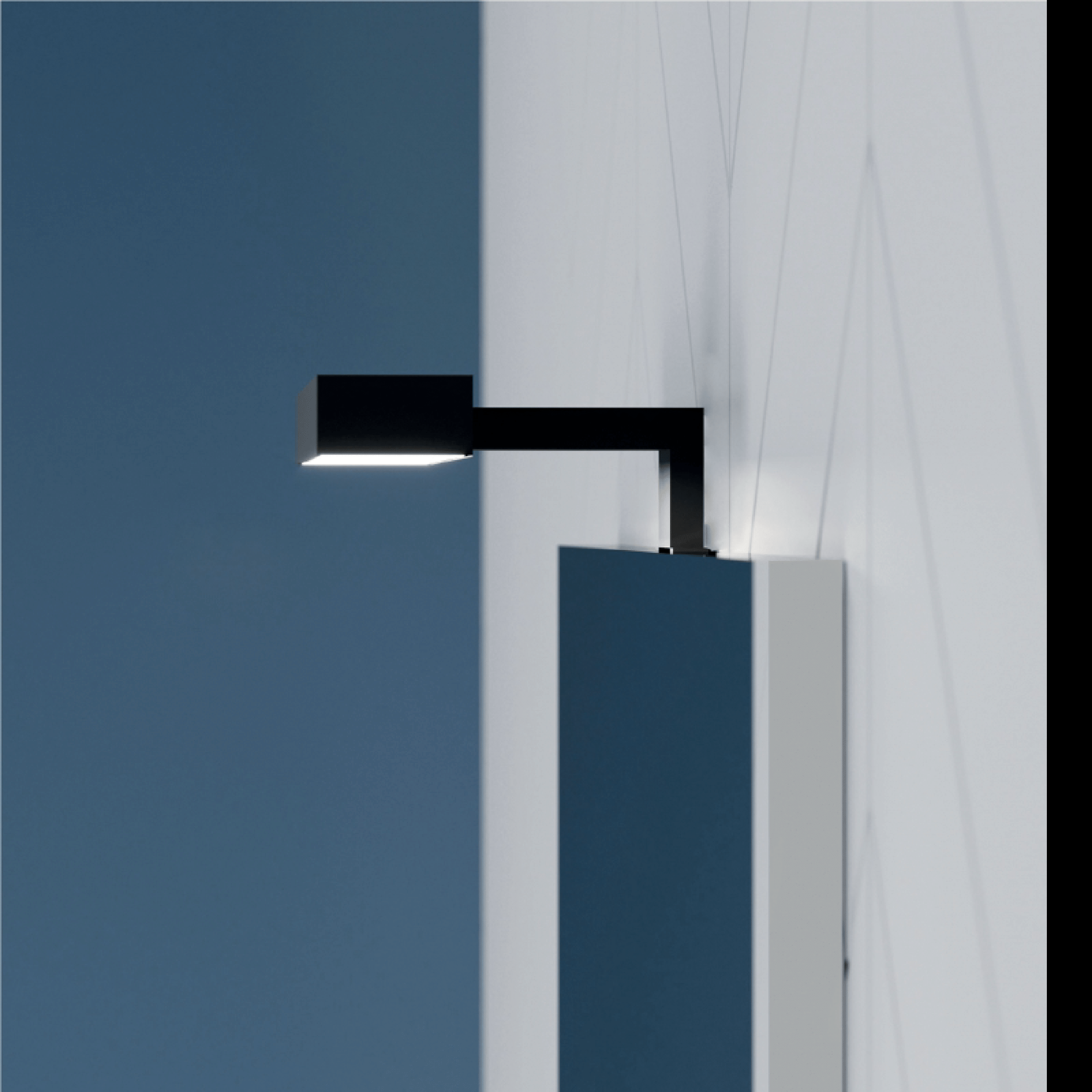 Lampada Led 20 Cm Savini Due "Saturn" Nero