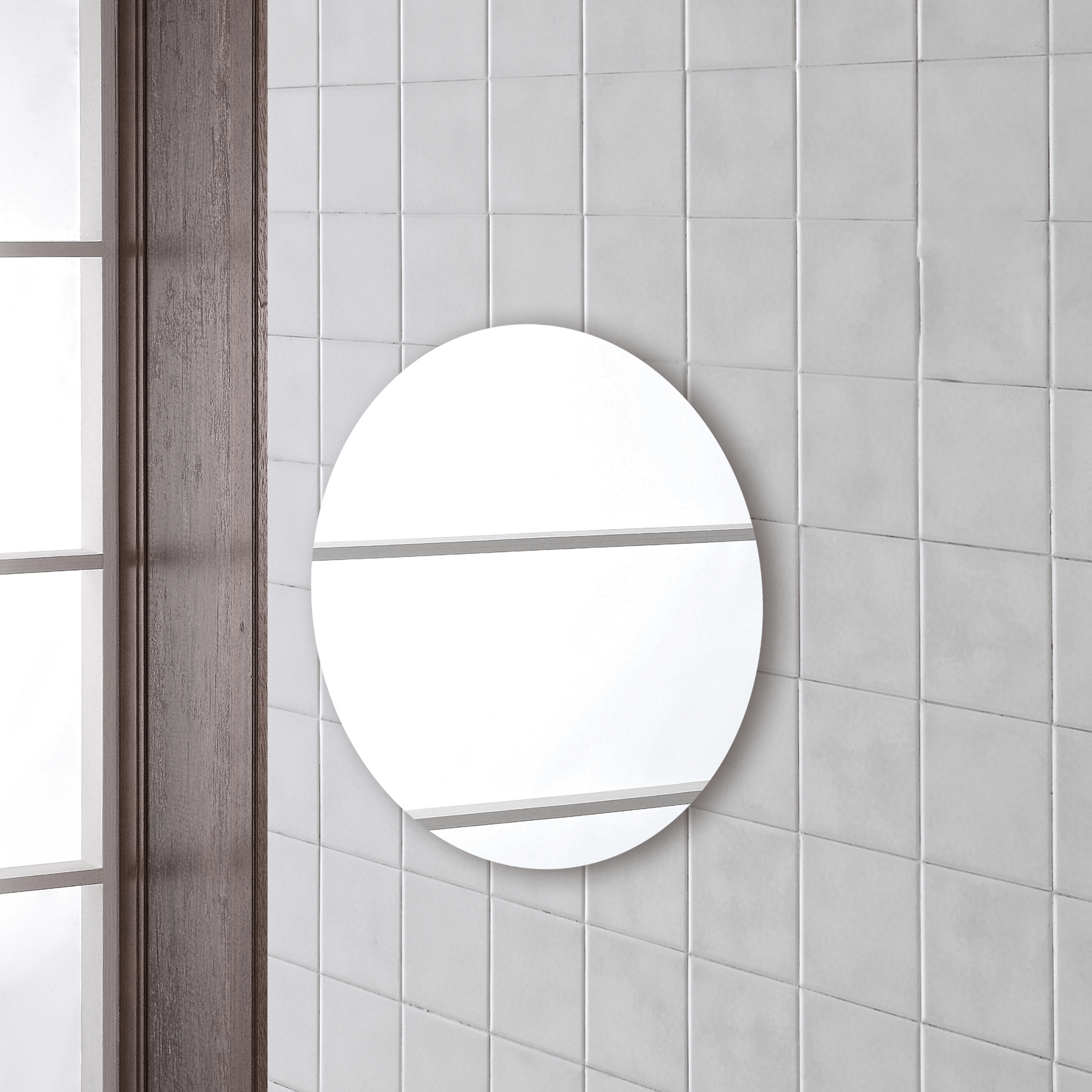 Specchio Tondo Diametro 50 Cm Feridras "Basic"