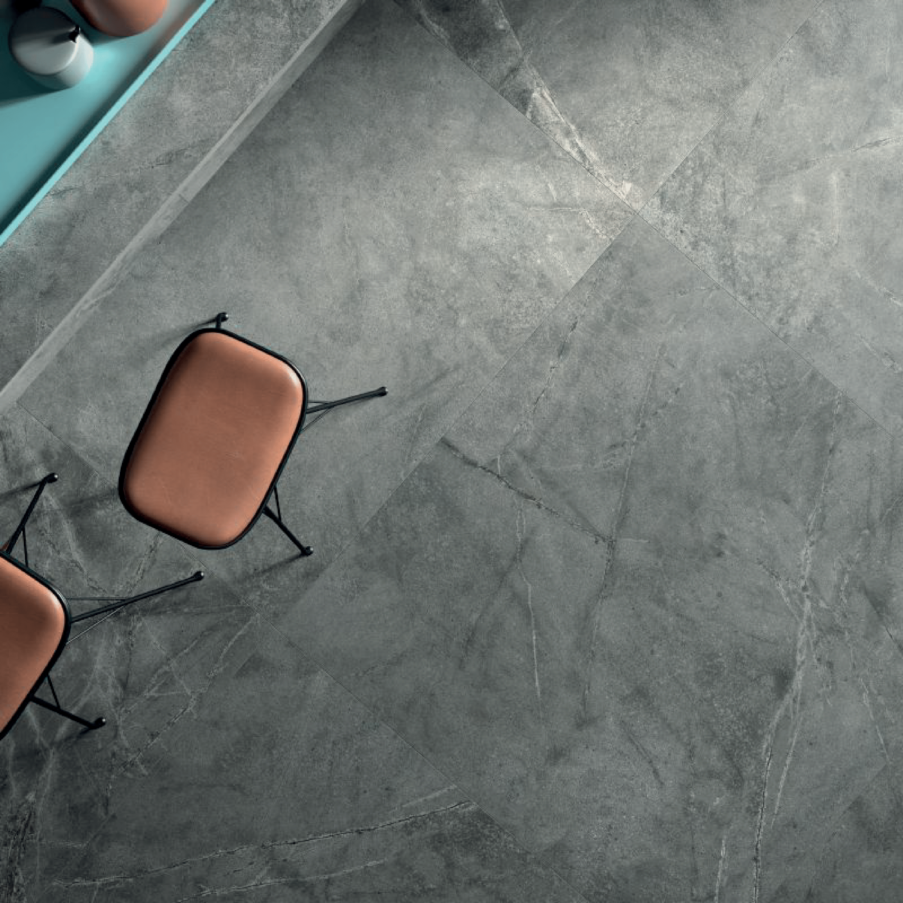Abk Group Industrie Ceramiche Rettificato 60x120 Cm "Atlantis" Smoke
