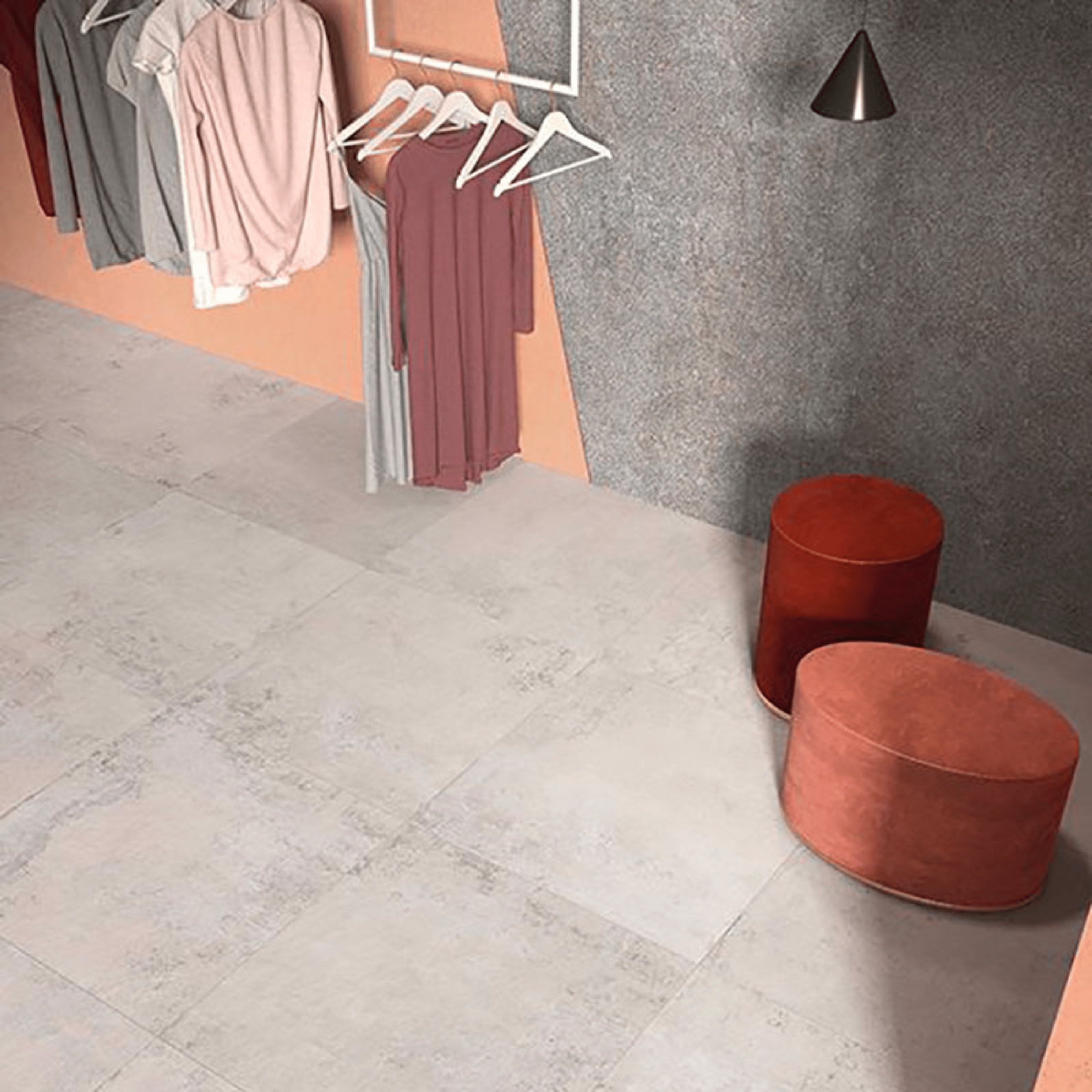 Abk Group Industrie Ceramiche Rettificato 60x120 Cm "Ghost" Ivory