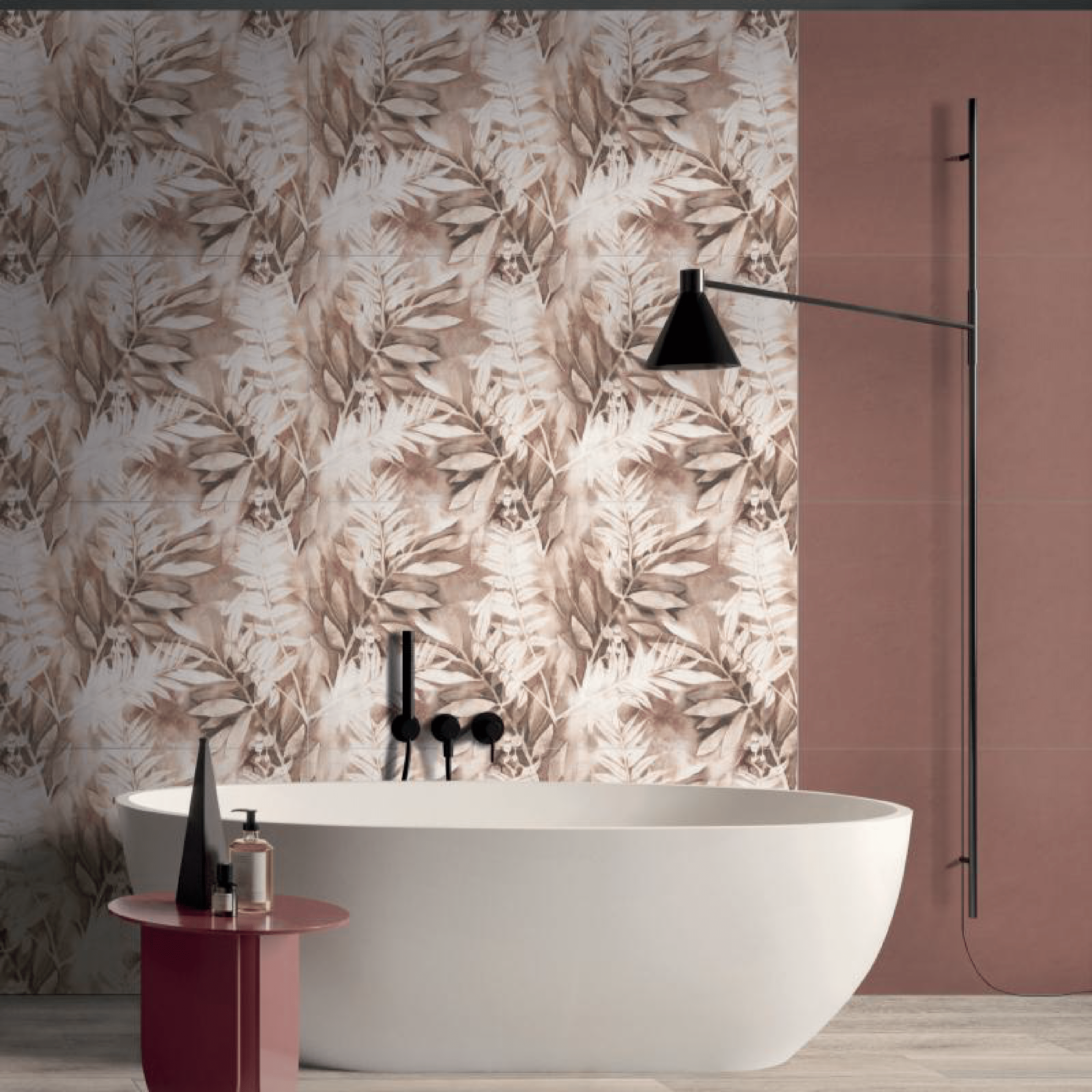 Abk Group Industrie Ceramiche Rettificato 60x120 Cm "Wide&Style Mini" Fern