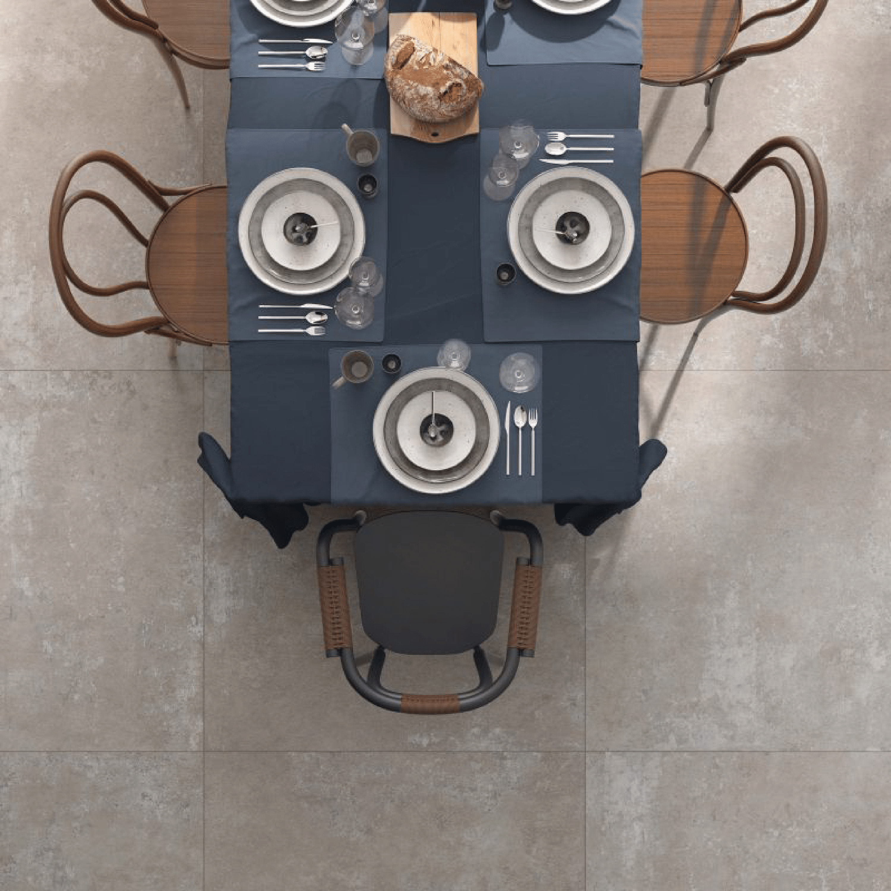 Abk Group Industrie Ceramiche Rettificato 60x120 Cm "Ghost" Rope